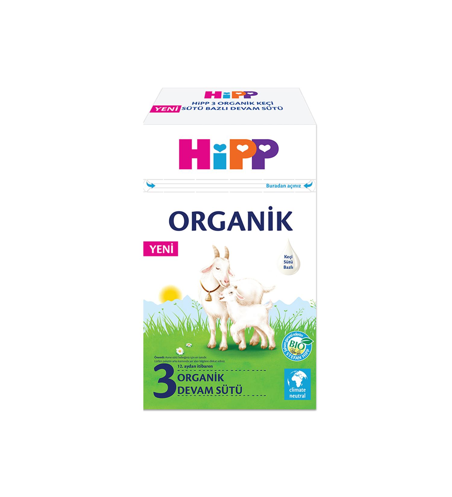 Hipp 3 Organic Goat Milk Based Follow-On Milk 400 gr