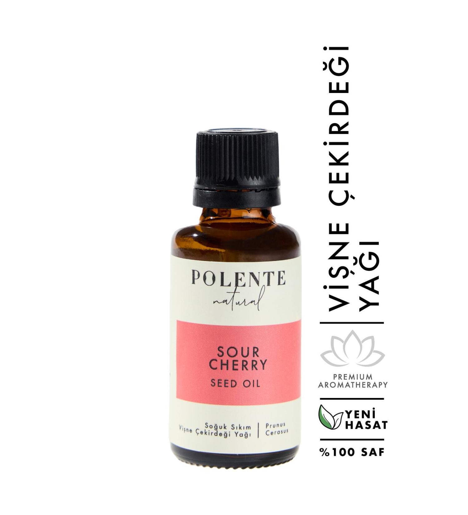 Polente Natural Cherry Kernel Oil - Cold Pressed 30 ml
