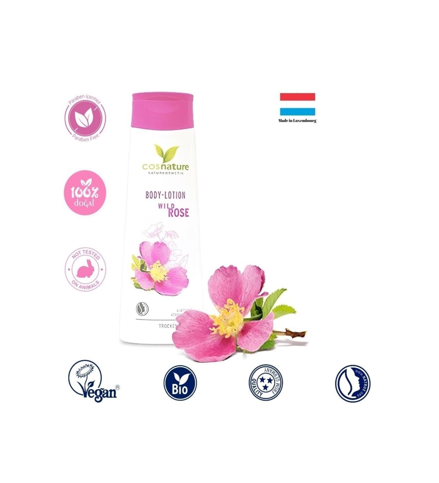 Cosnature Vegan Rose Body Lotion