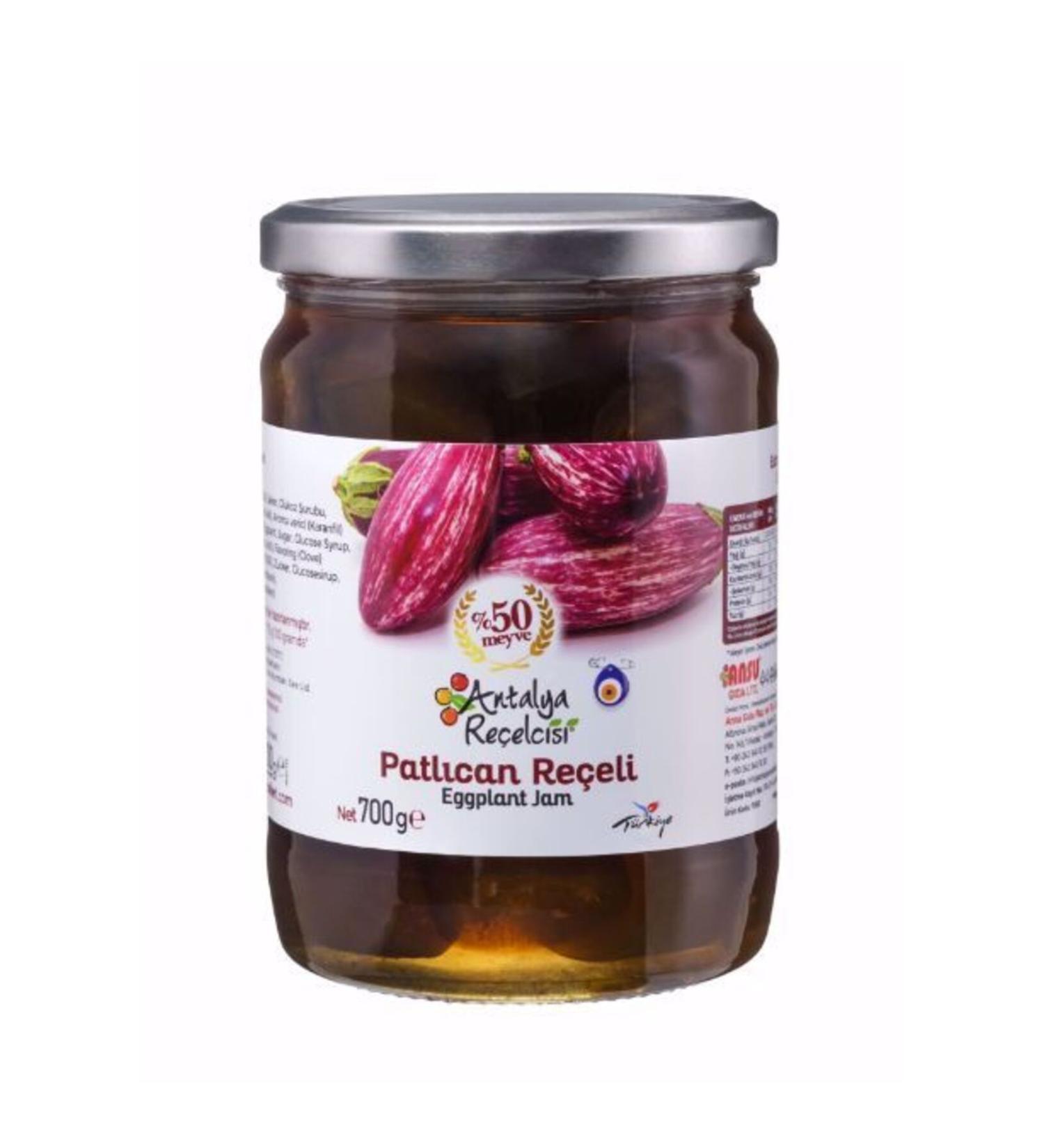 Antalya Jam Shop Eggplant Jam 700g Classic Series