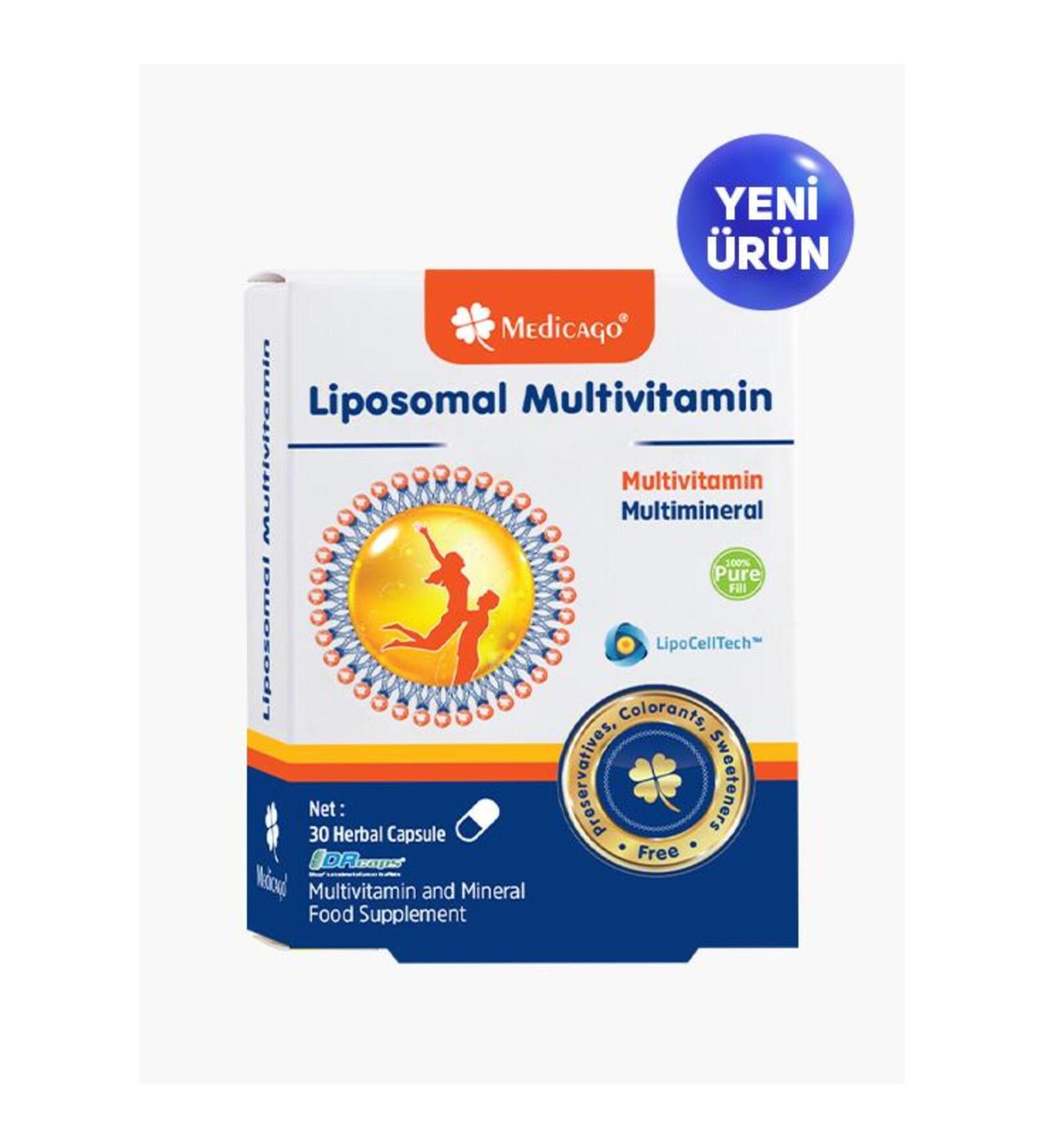 MedicaGo Liposomal Multivitamin 30 Herbal Capsules - Buy Online on GoSupps.com