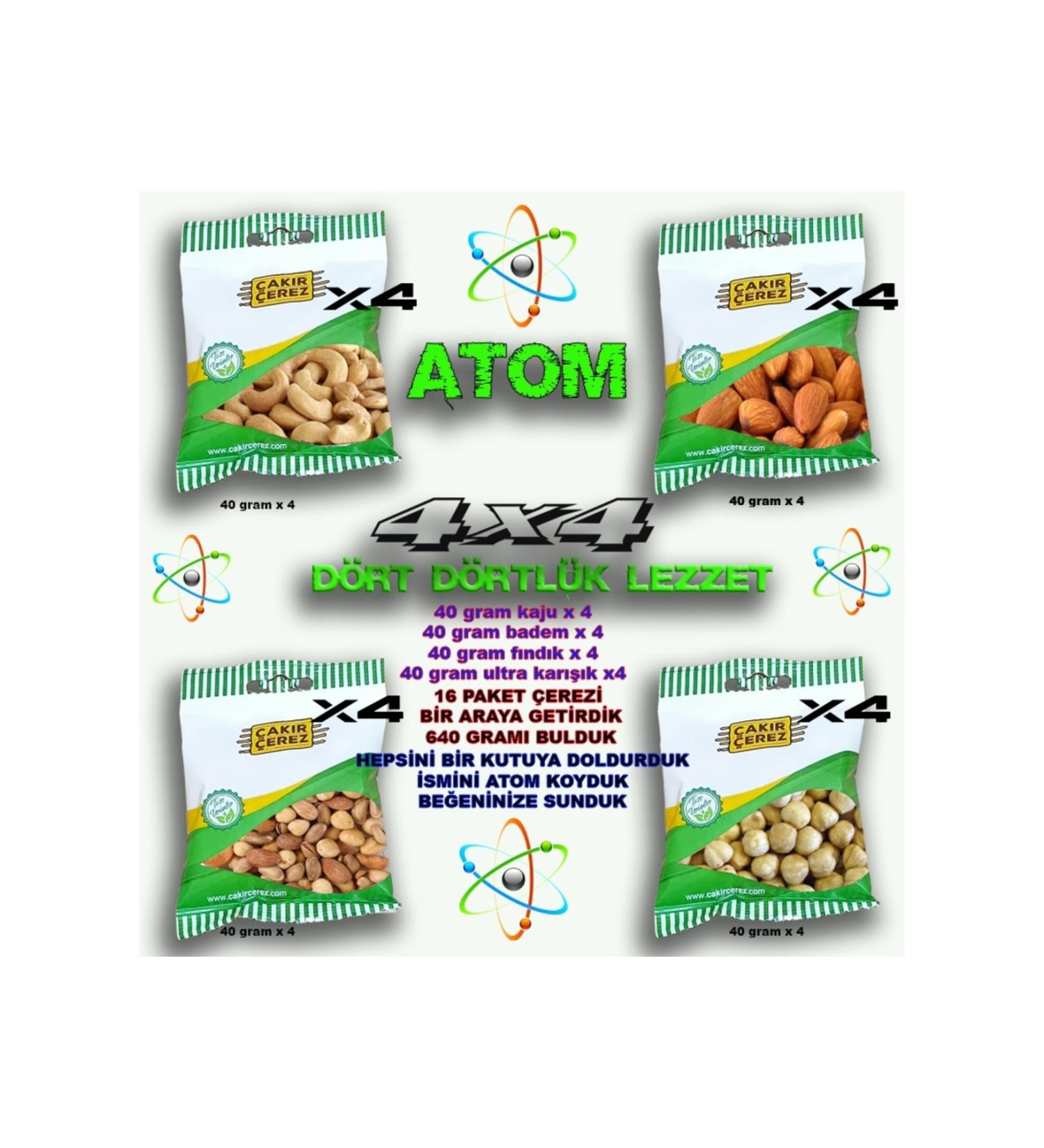 ak r Cookie Mixed Nuts 40 grams 16 Pieces mixed package