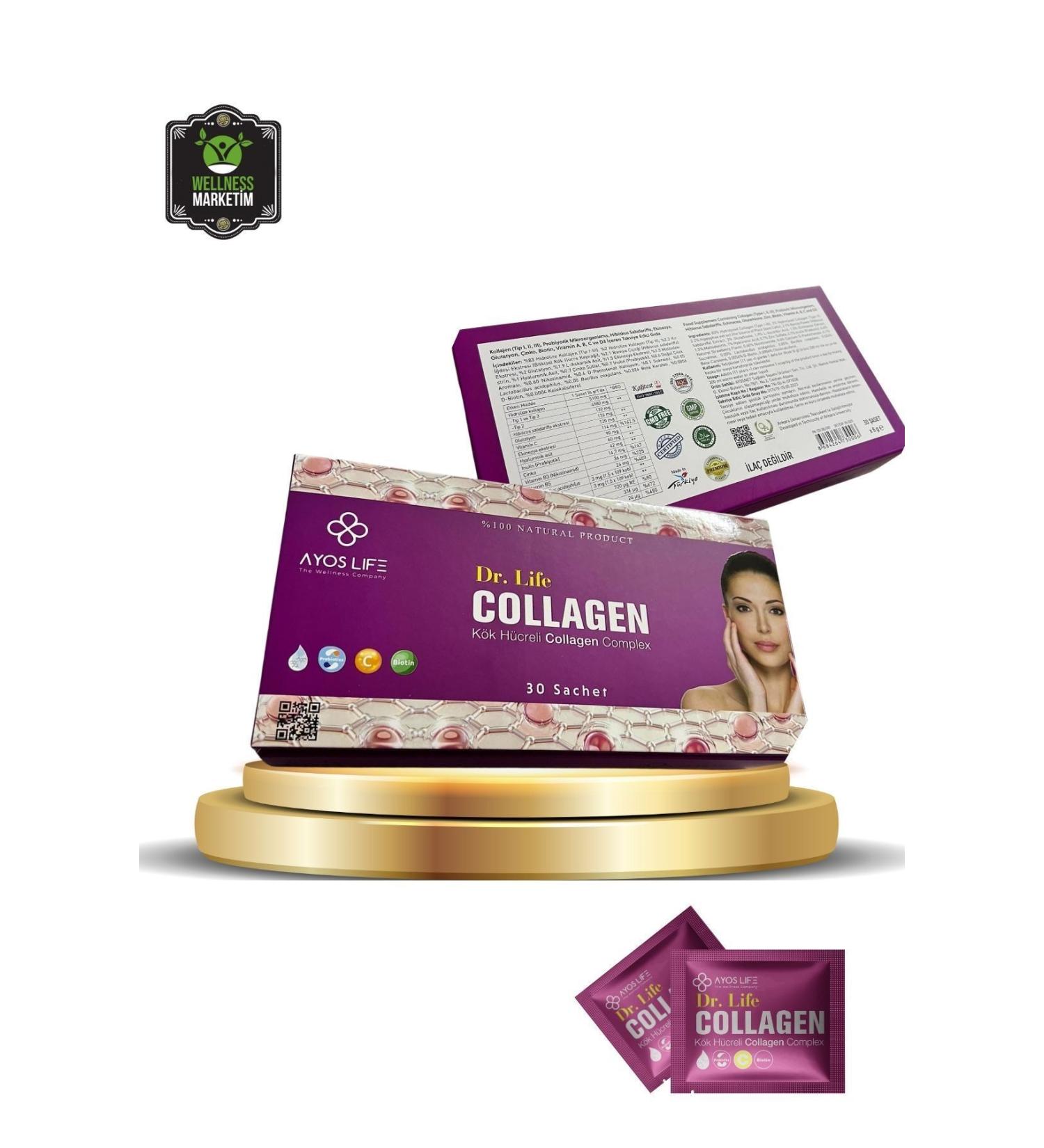 Ayoslife Dr. Life Collagen Stem Cell Probiotic Vitamin and Mineral Complex - Buy Online on GoSupps.com