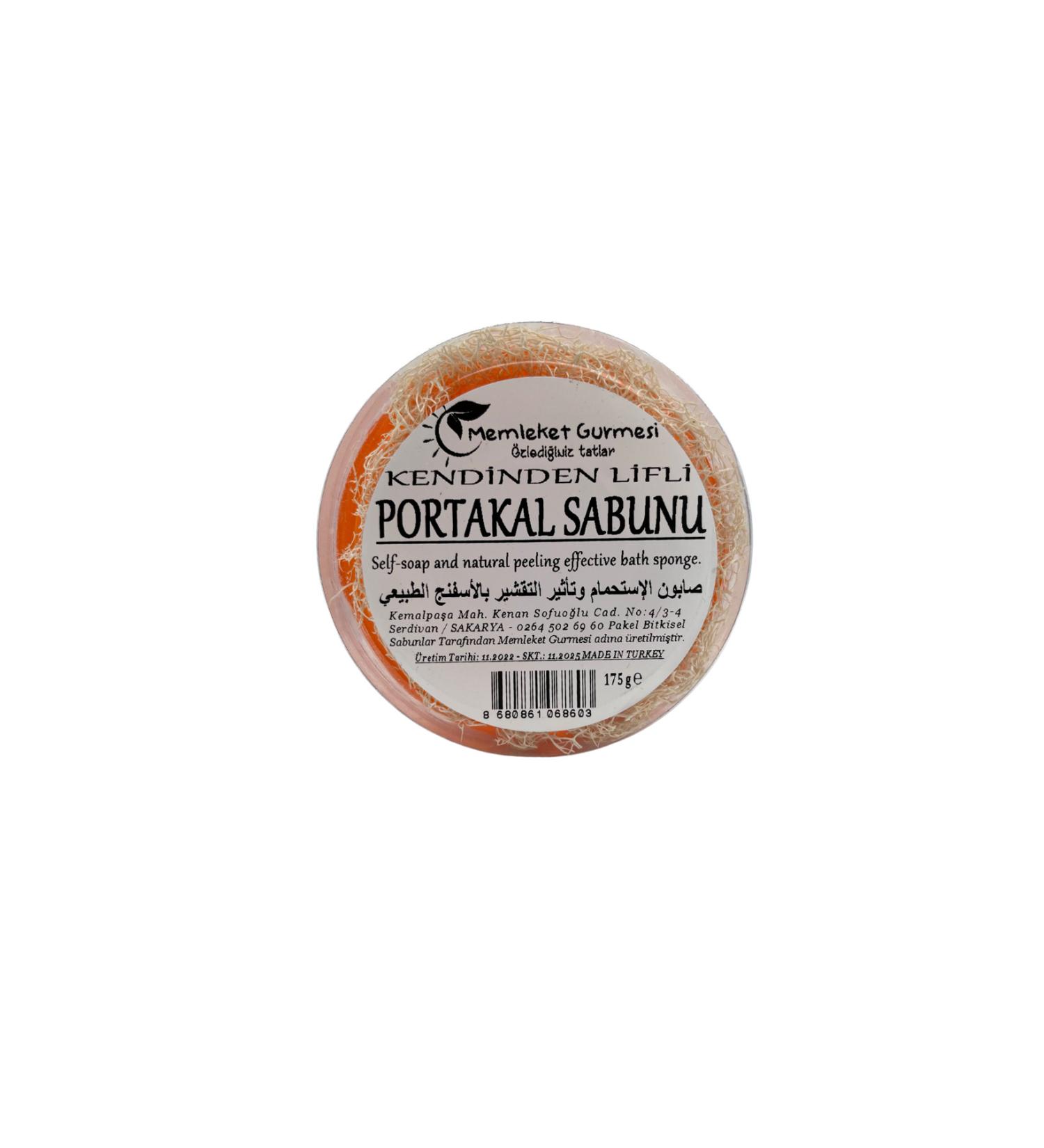 MEMLEKET GOURMESE Self Fiber Orange Soap 165 gr