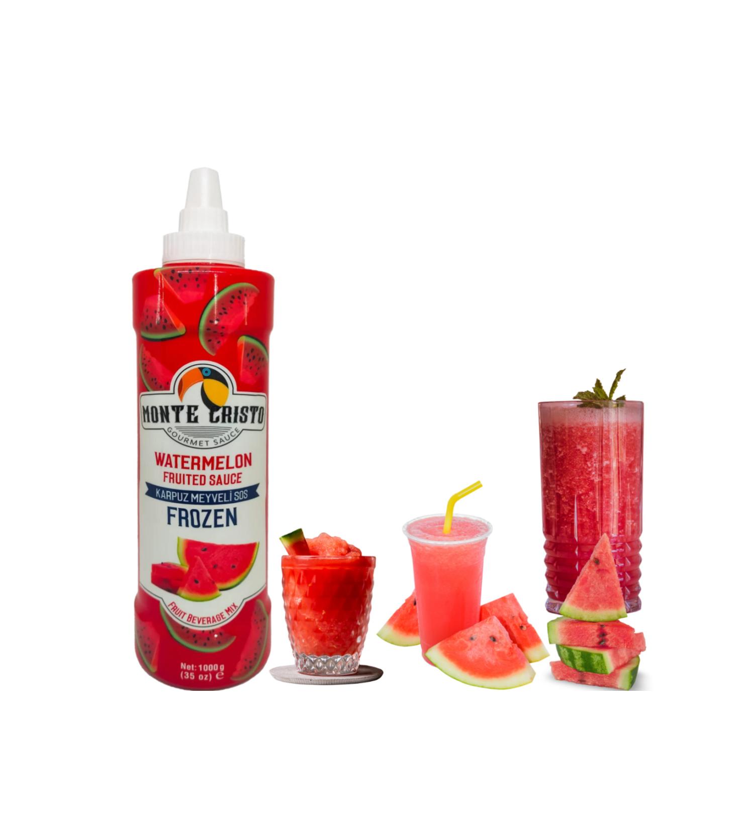 Montecristo Monte Cristo Puree Watermelon Fruit Sauce 1000gr
