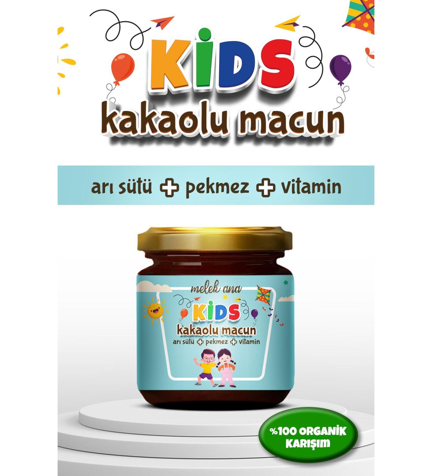 Melek Ana Kids Special for Children Cocoa Royal Jelly Vitamin Appetite Stimulant Weight Gainer Paste - Buy Online on GoSupps.com
