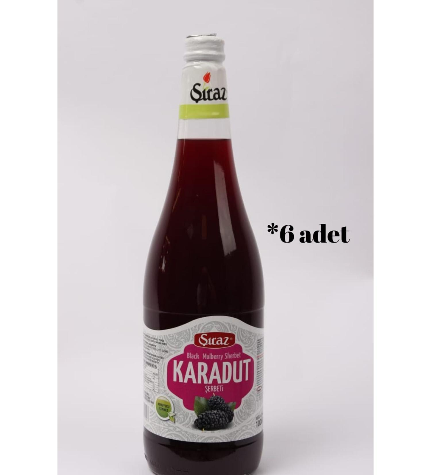 SHIRAZ Black Mulberry Sherbet (6x750 ml)