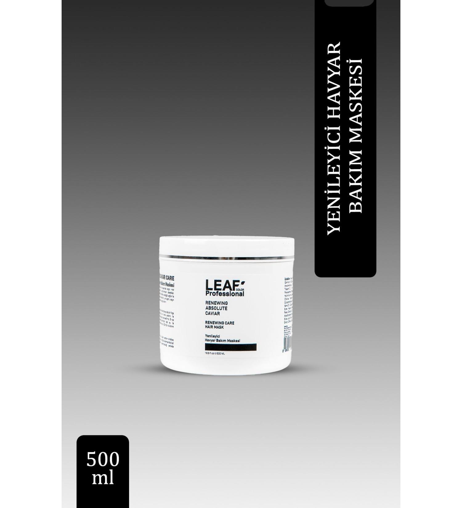 leafcolor Professional Regenerating Caviar Hair Care Mask 500ml