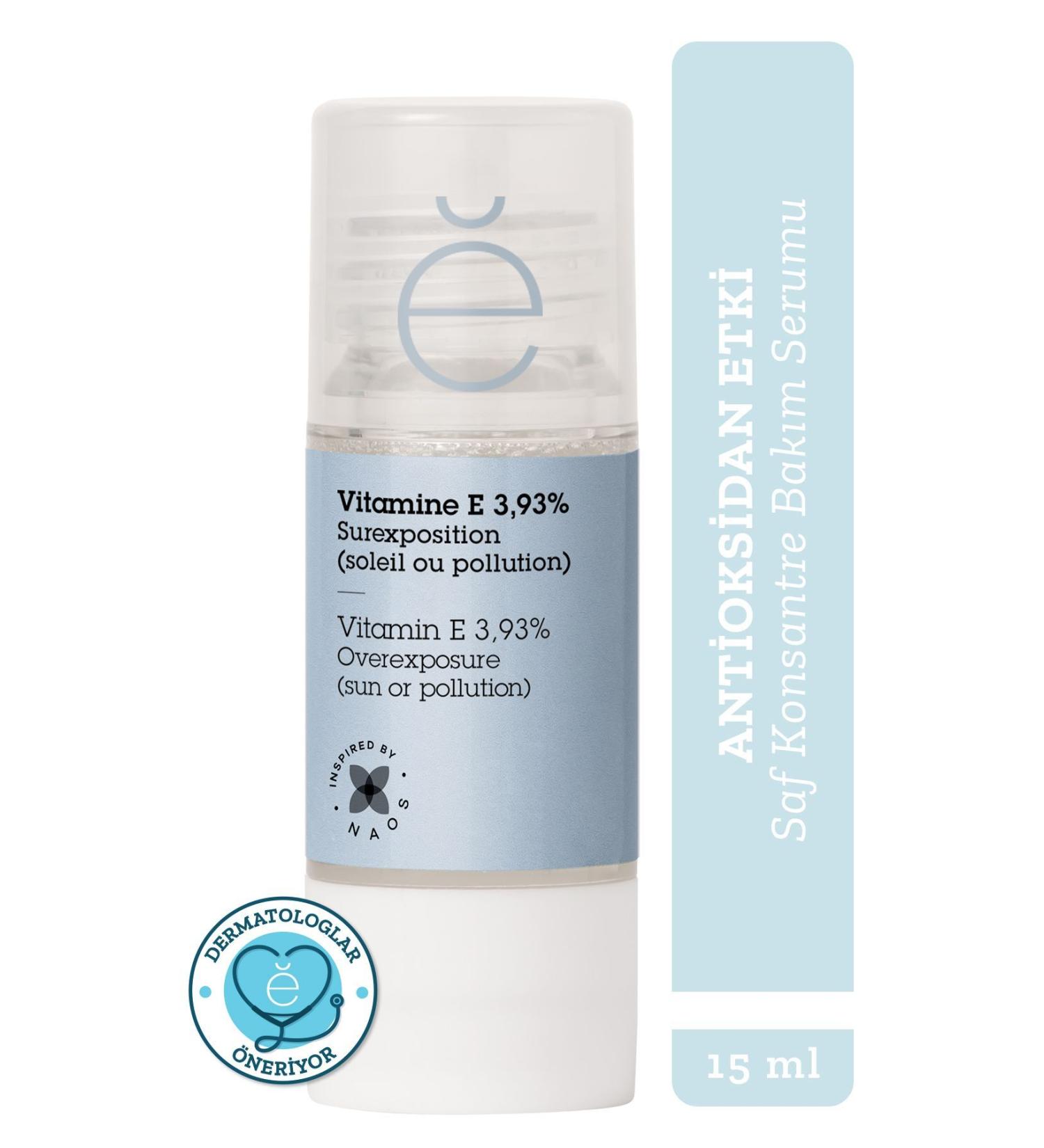 Etat Pur PURE ACTIVE VITAMIN E ANTIOXIDANT EFFECTIVE LONG-TERM PROTECTIVE CARE SERUM 15 ML