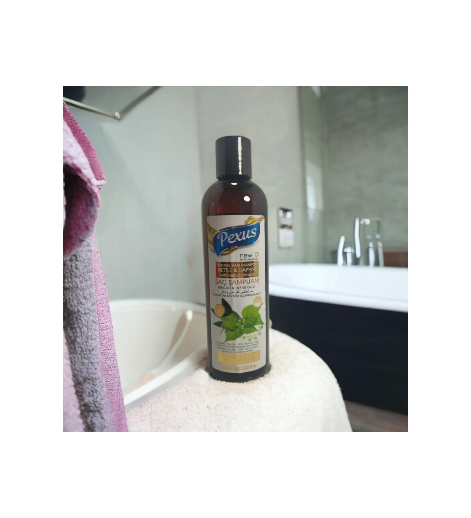 Tex PEXUS NETTLE & LAUREL EXTRACT HERBAL CONTENT SHAMPOO 400ML