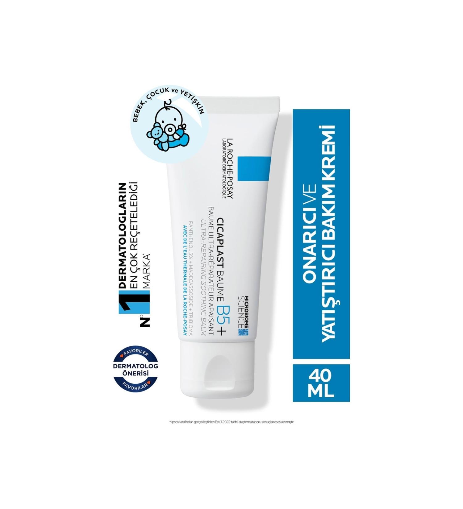 La Roche Posay Cicaplast Baume B5 Sensitive Skin Repairing and Care Moisturizing Cream 40 ml