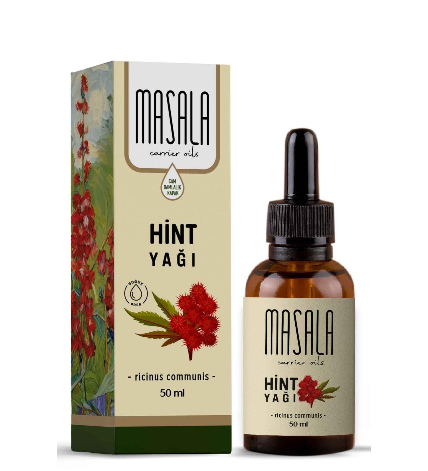 Masala Castor Oil 50 ml - Buy Online on GoSupps.com