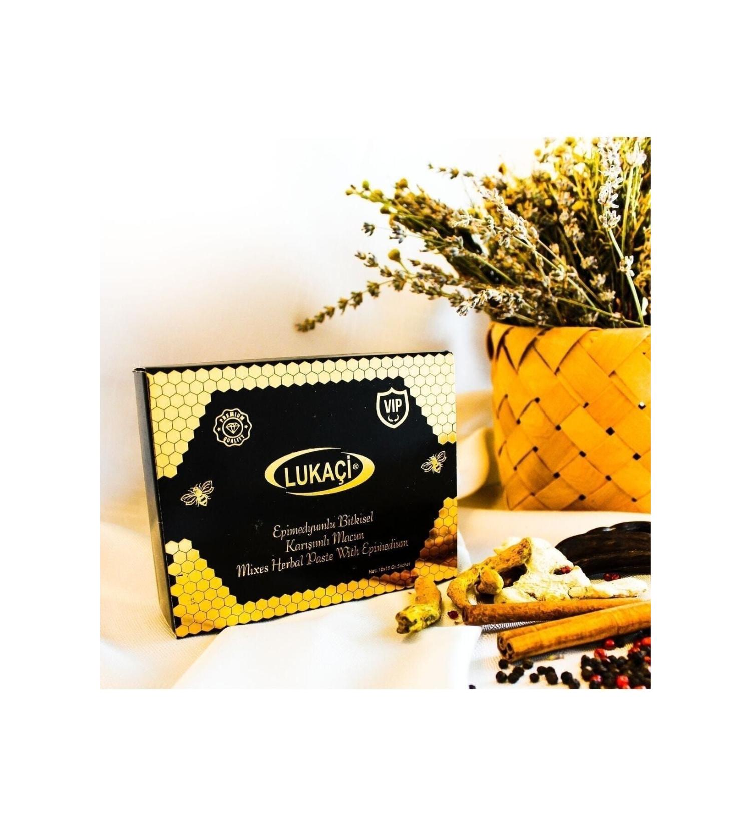 Lukachi Herbal Honey Paste 10x15 Gr 10 Pieces