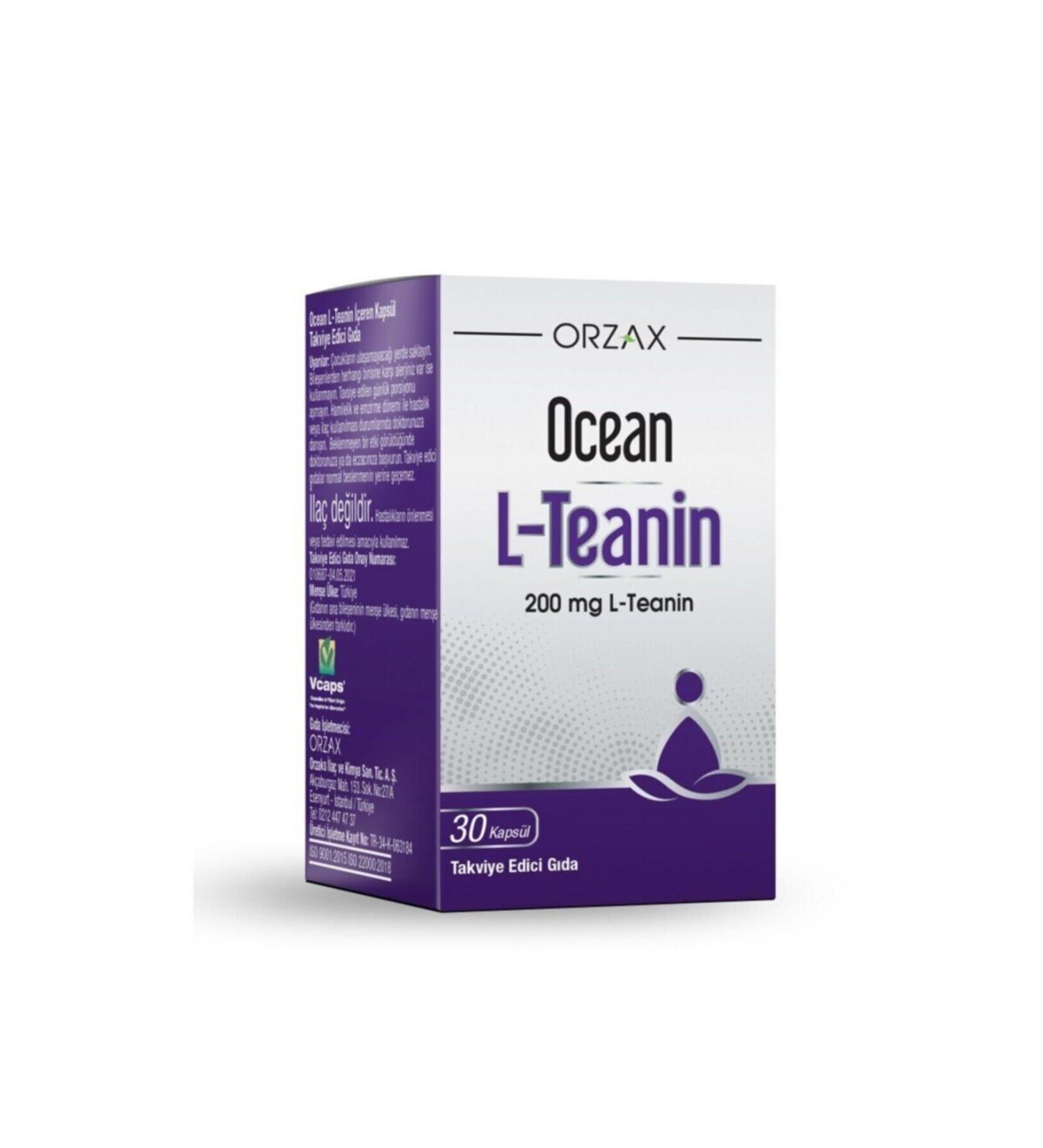 Ocean L-theanine 30 Capsules