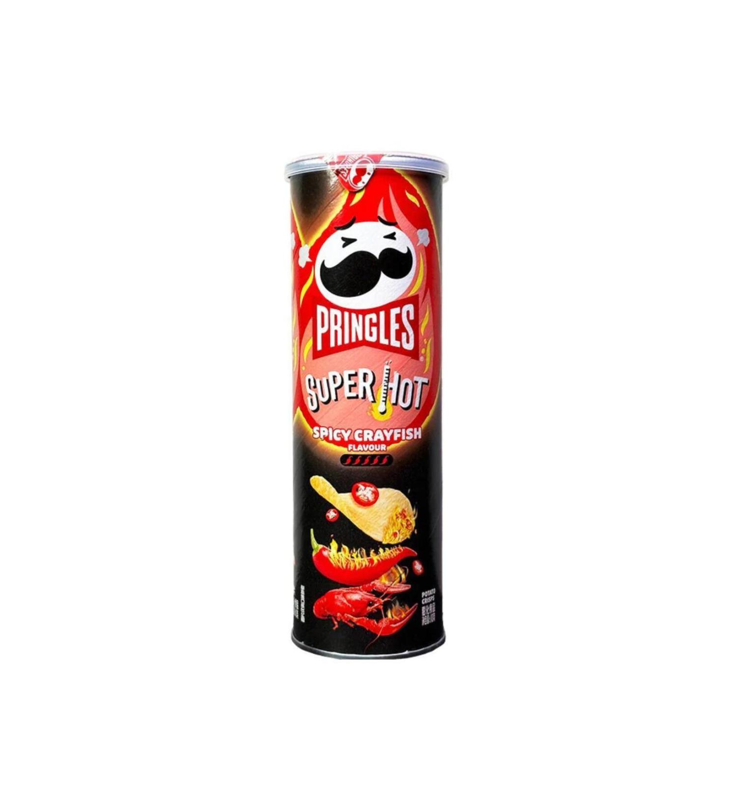 Pringles Super Hot Spicy Crayfish 110g