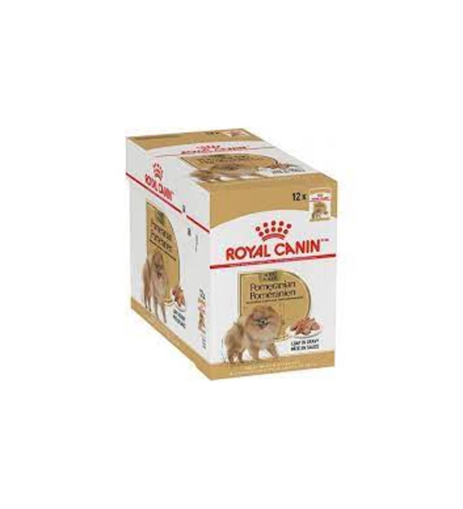 Royal Canin Pomeranian Pouch 85 gr 12-Piece Adult Dog Wet Food
