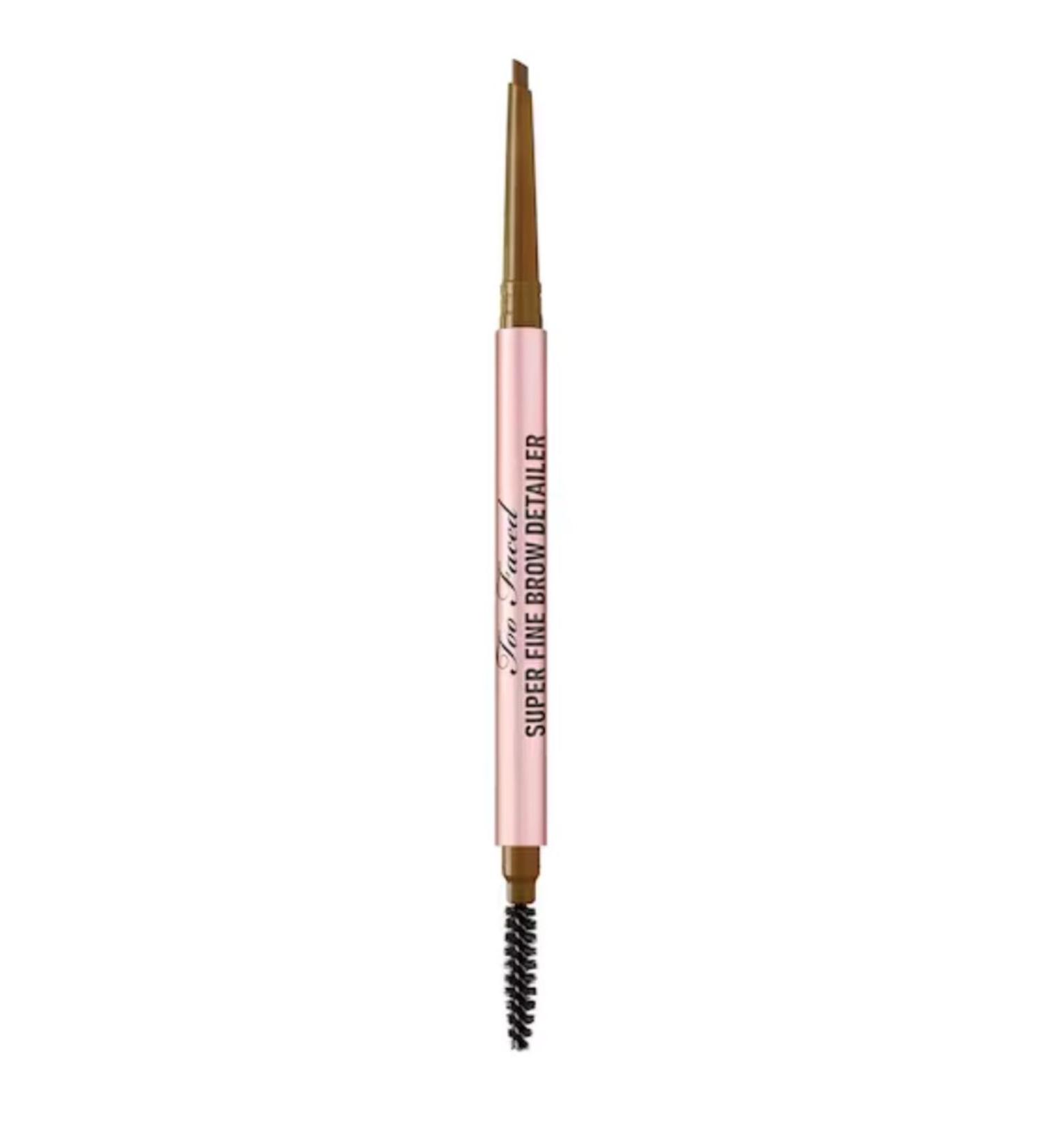 Too Faced Super Fine Brow Detailer Medium Brown- Eyebrow Pencil
