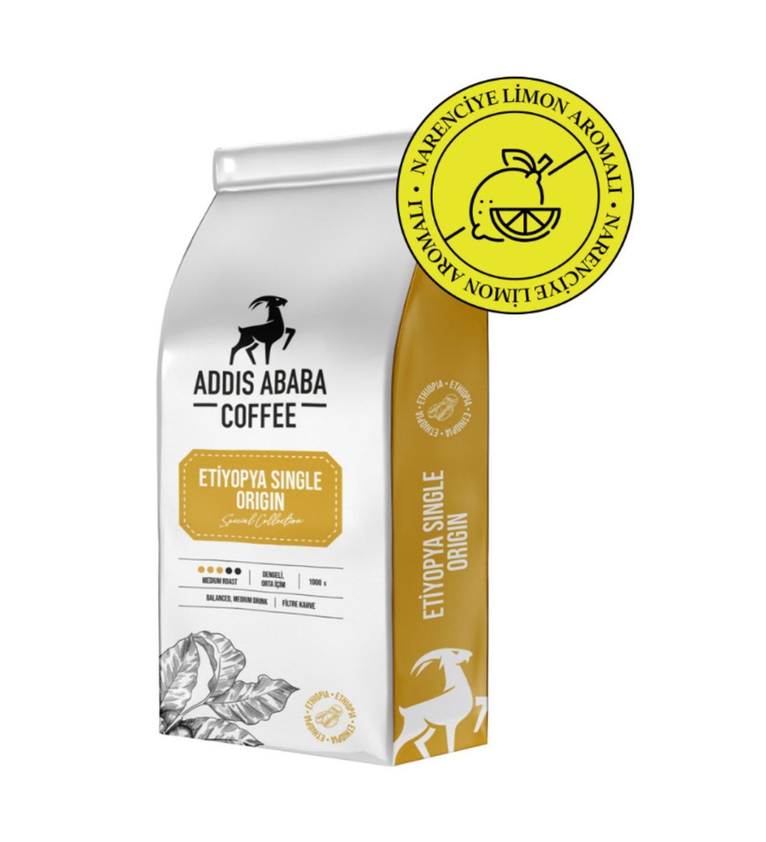 Addis Ababa Coffee Ethiopia Single Origin 1000 Gr. - Buy Online on GoSupps.com