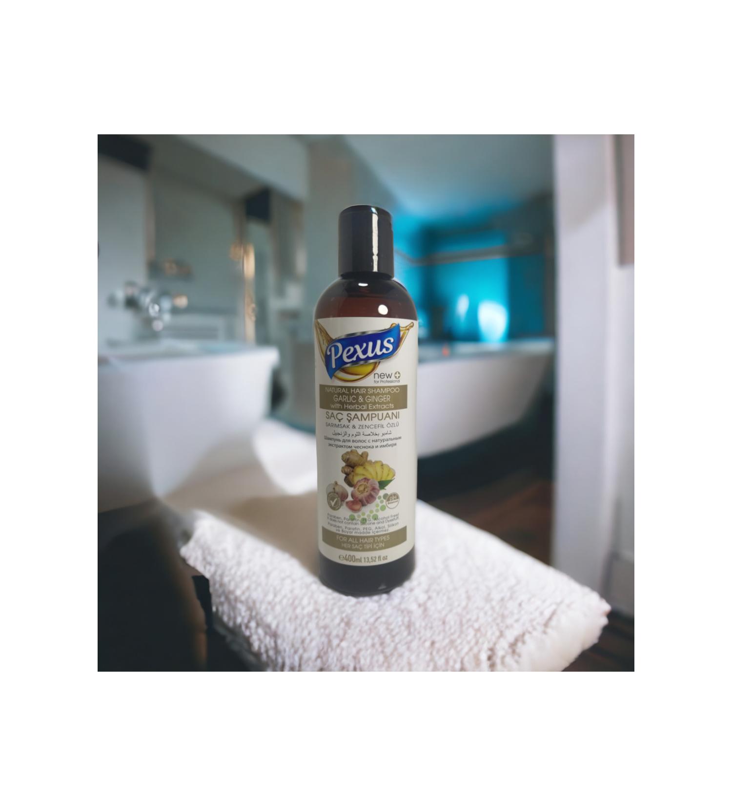 Tex PEXUS GARLIC & GINGER EXTRACT HERBAL CONTENT SHAMPOO 400ML