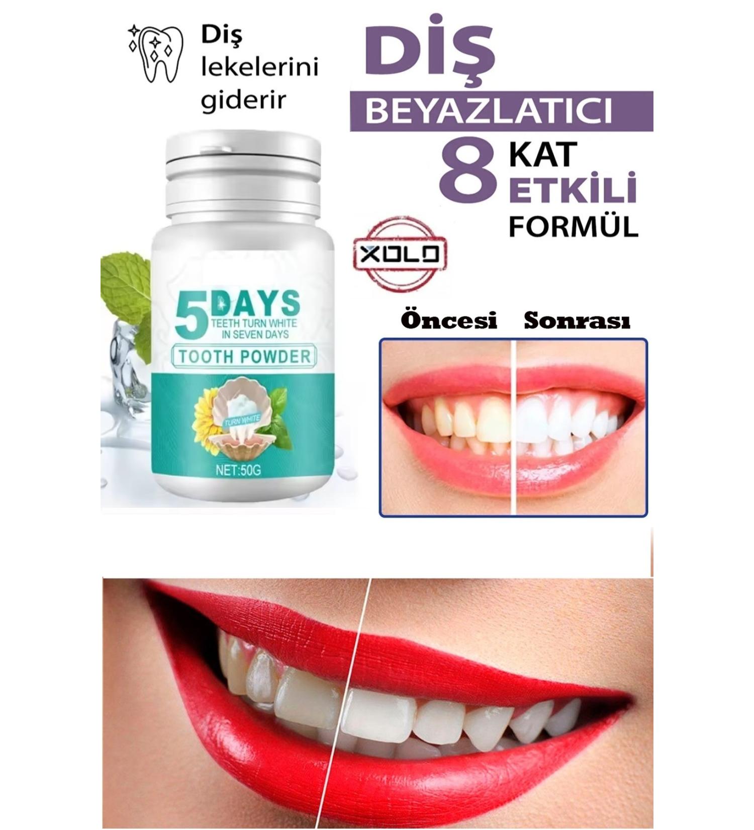 Xolo 5 Days Professional Teeth Whitening Effective Oral Care Teeth Whitening Powder - Buy Online on GoSupps.com