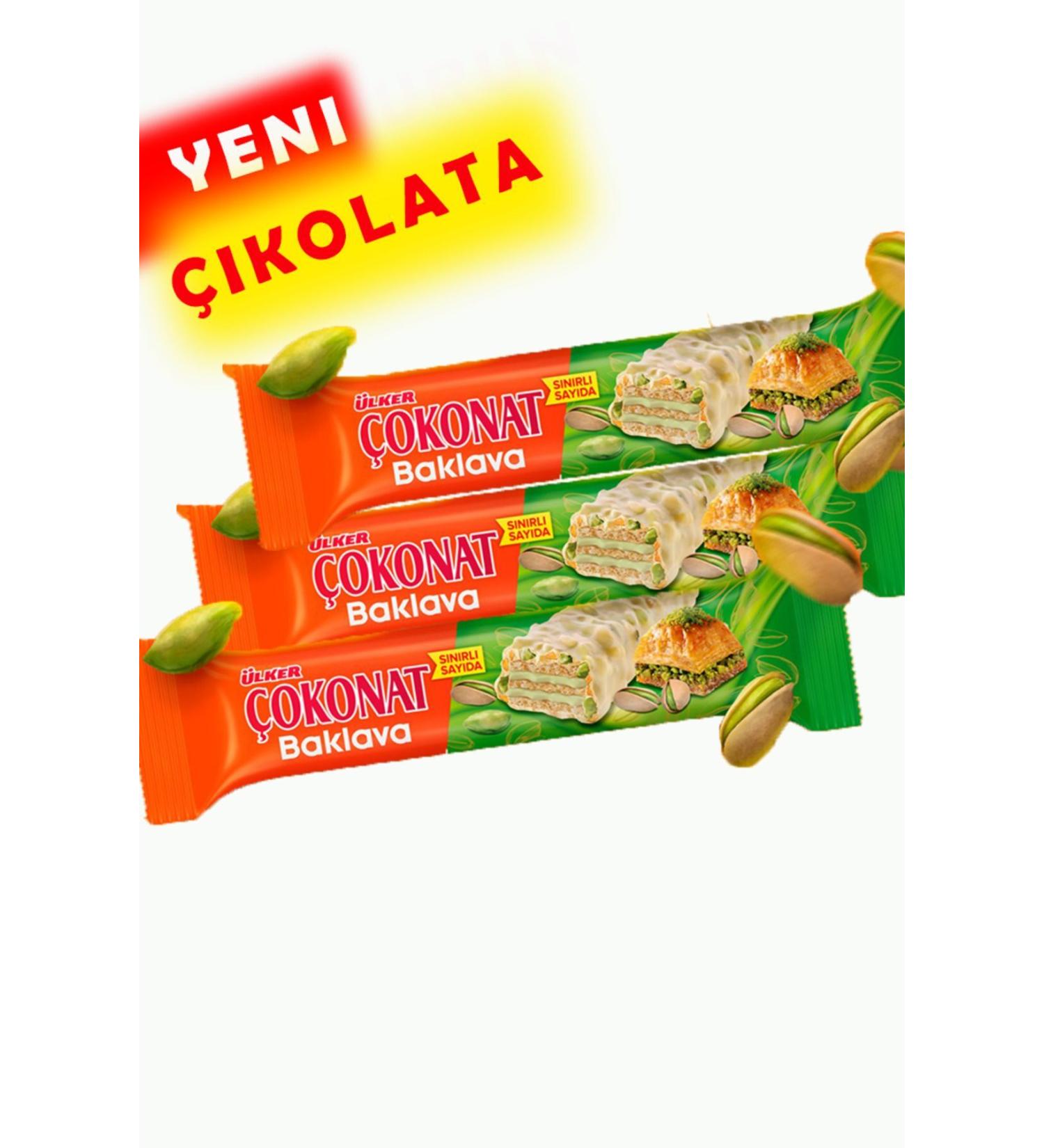 Ulker Cokonat Baklava 30 gr x 24 Pieces - Buy Online on GoSupps.com