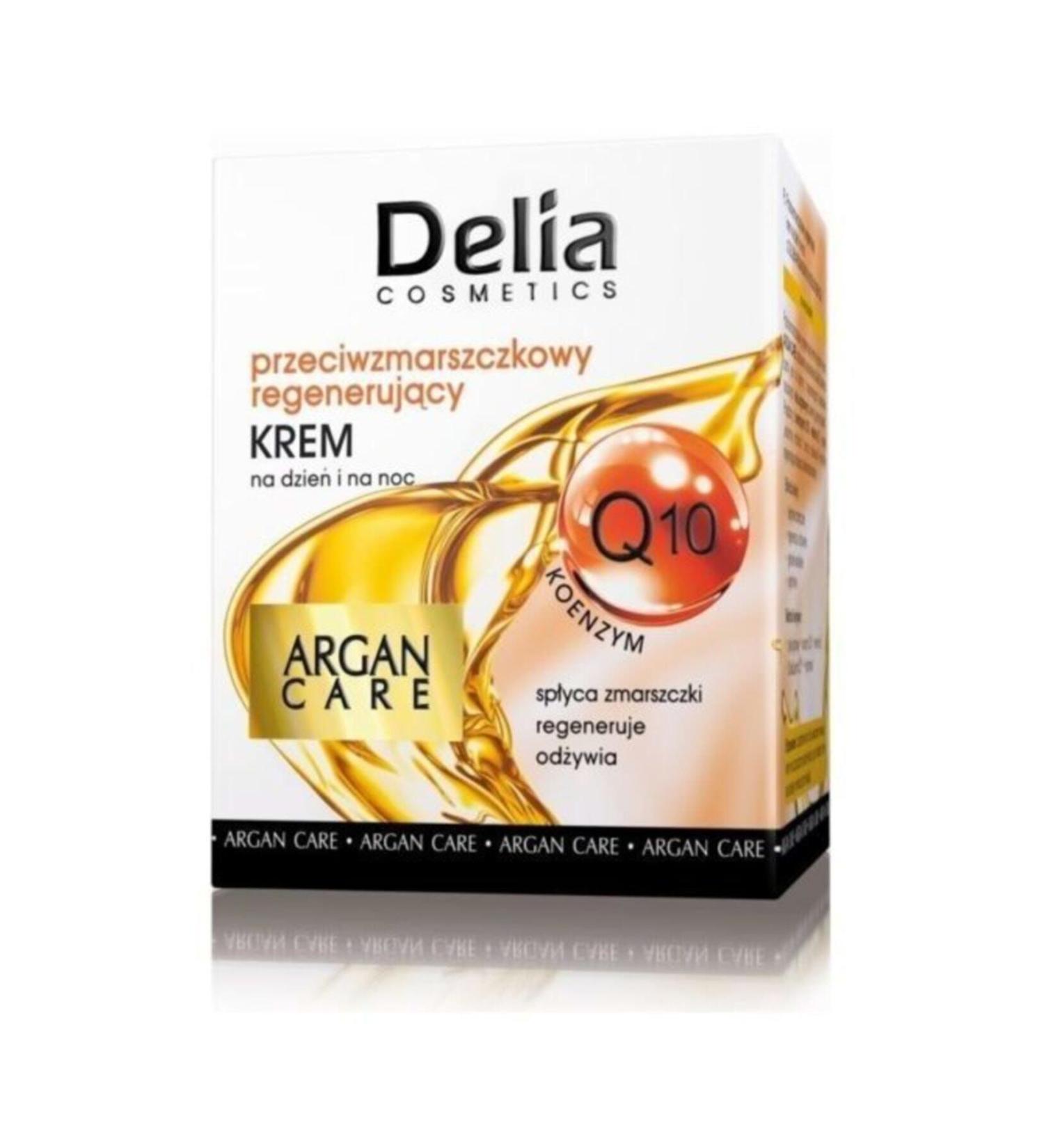 Delia Argan Care Anti-wrinkle Hyaluronic Acid 50ml Cream 24h