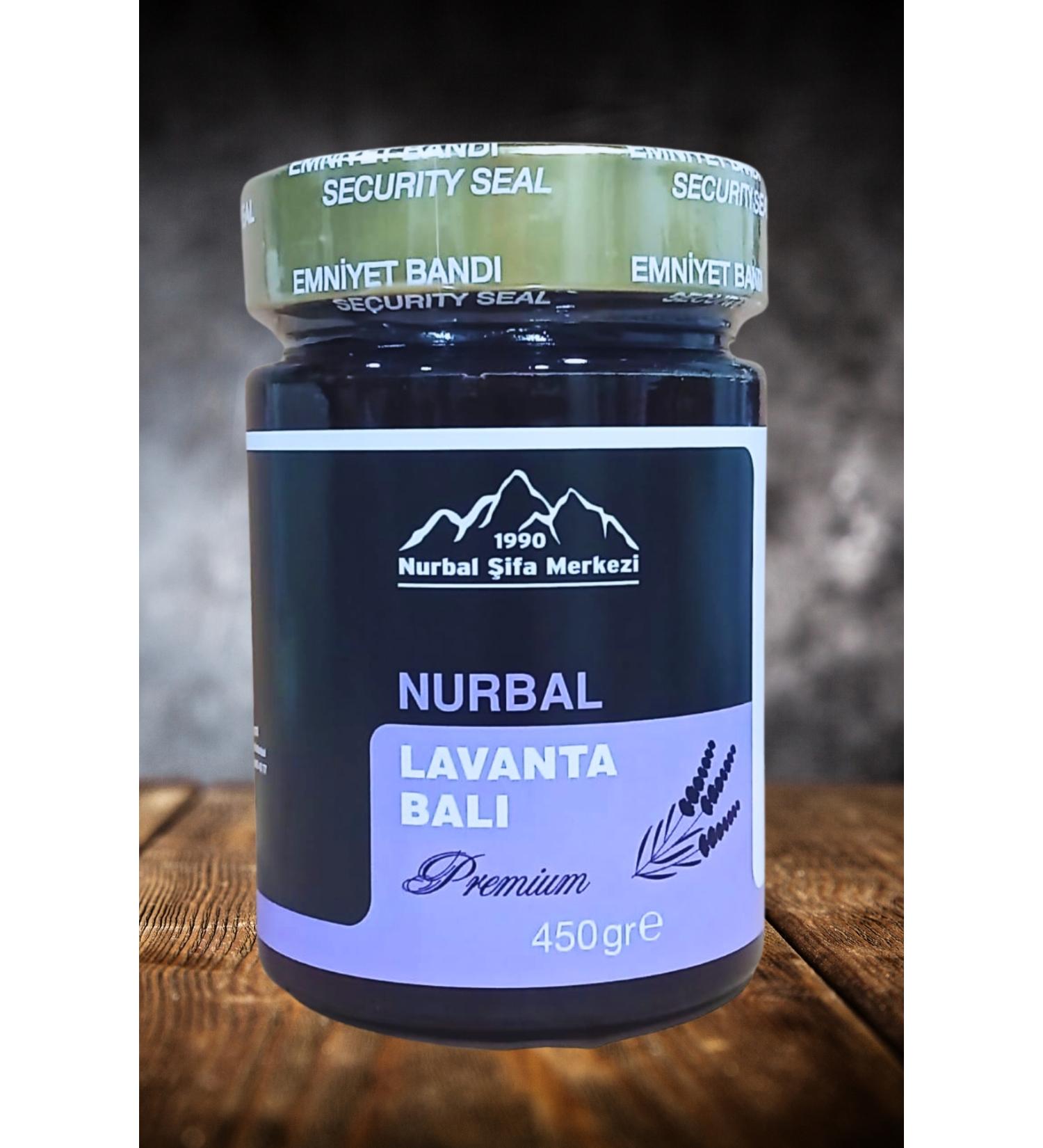 Nurbal Healing Center Lavender Honey 450 Gr