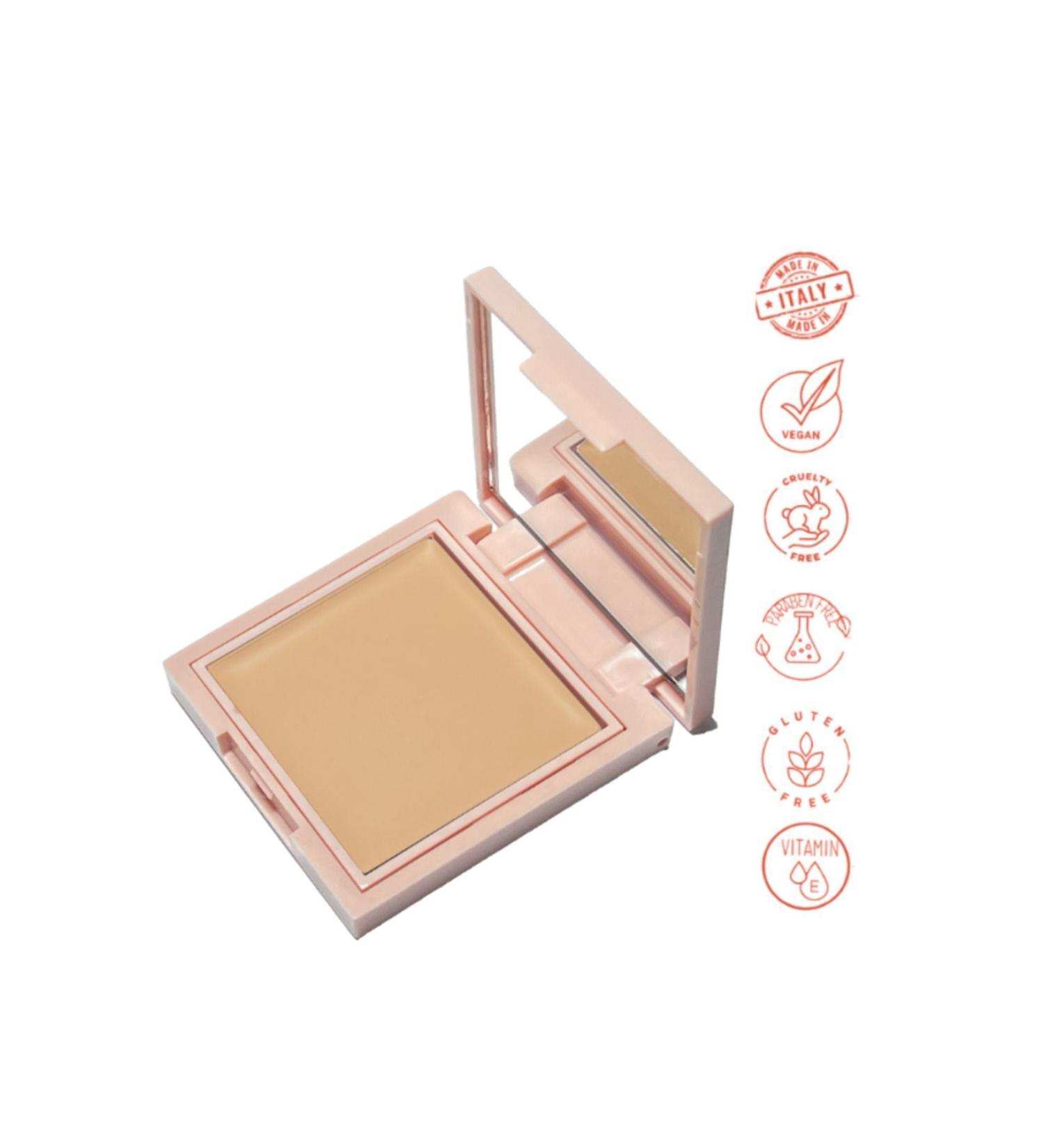Dora Joy Pata Cream 02 Light Pink Undertone Cream Form High Coverage Foundation & Concealer - Buy Online on GoSupps.com