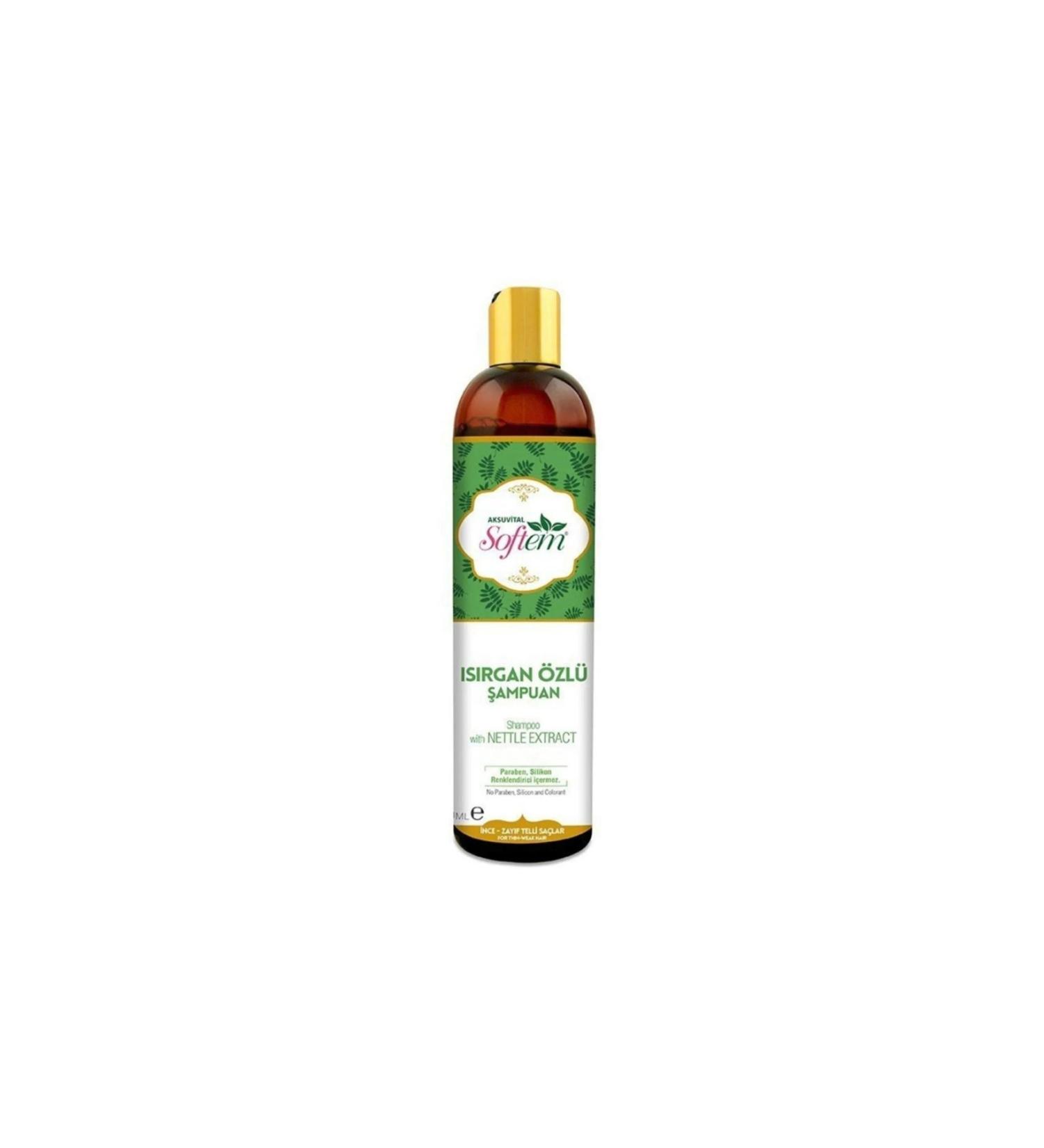 Softem Nettle Essence Shampoo 400 ml