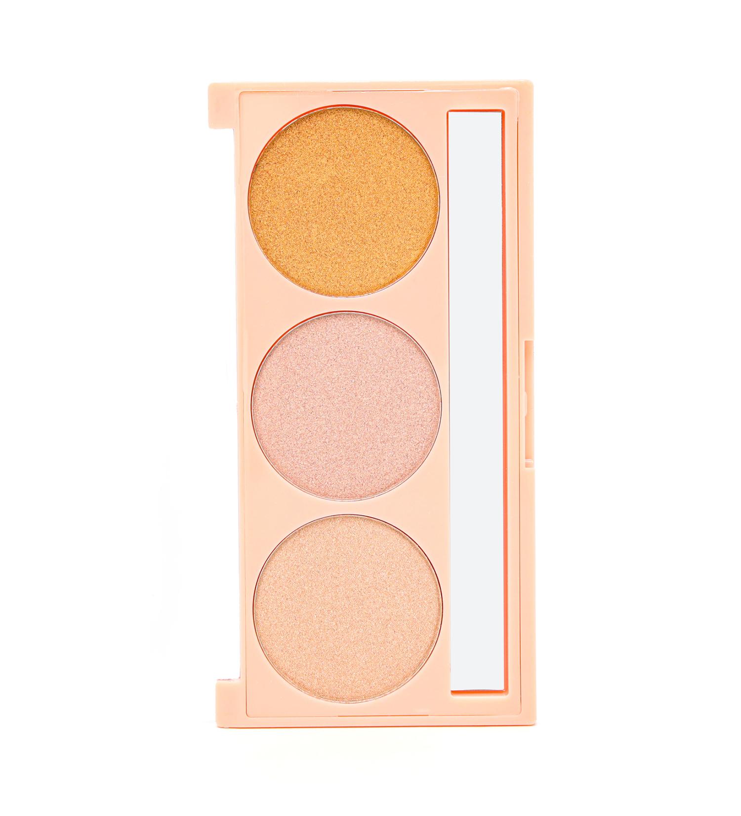Roesia Rose Cosmetics Rose Beauty BB 3-Pack Illuminating Palette