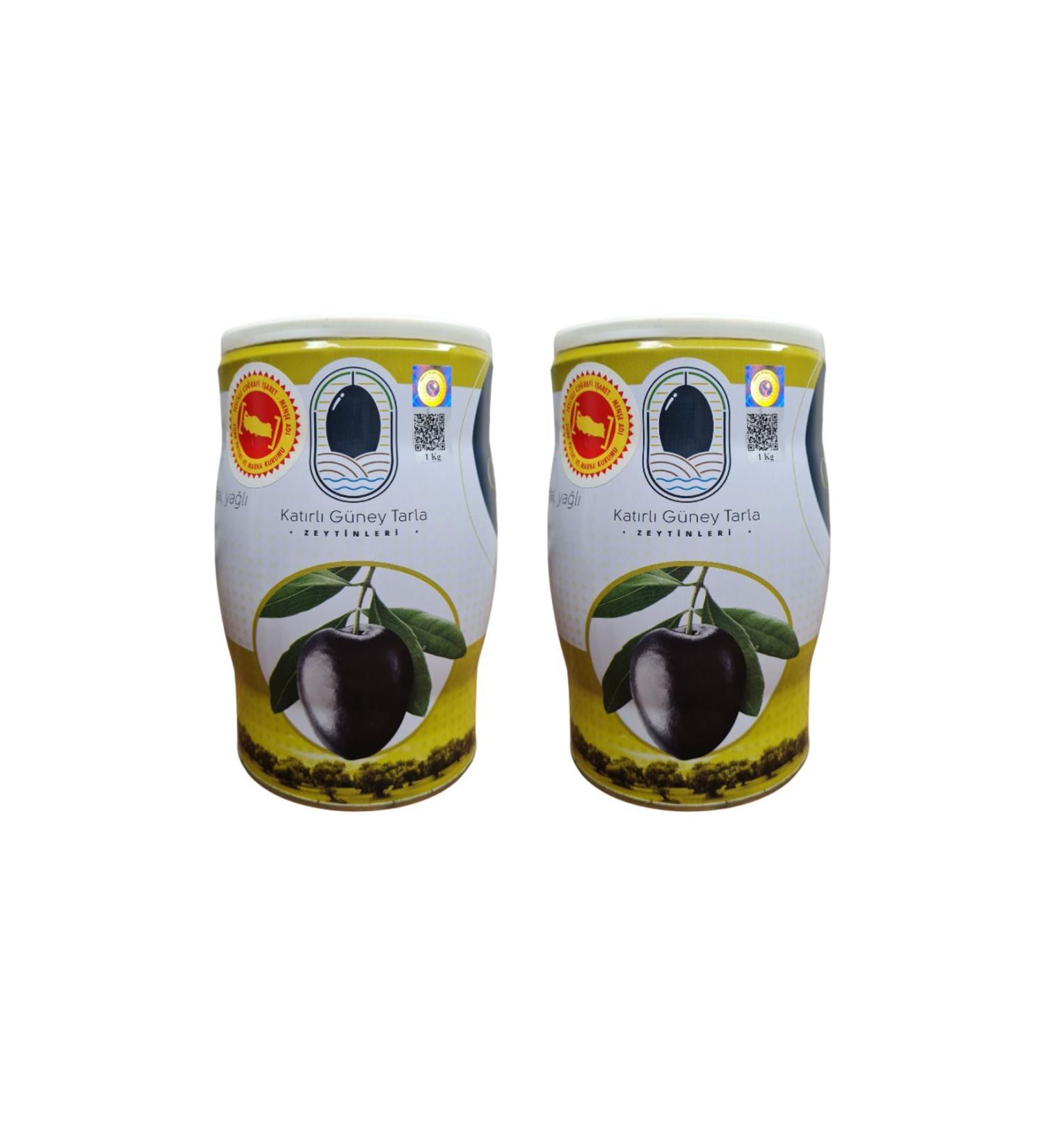 Kat rl South Field Kat rl Village Table Black Olives in Brine 1 Kg X 2 Pieces (MS) - Buy Online on GoSupps.com