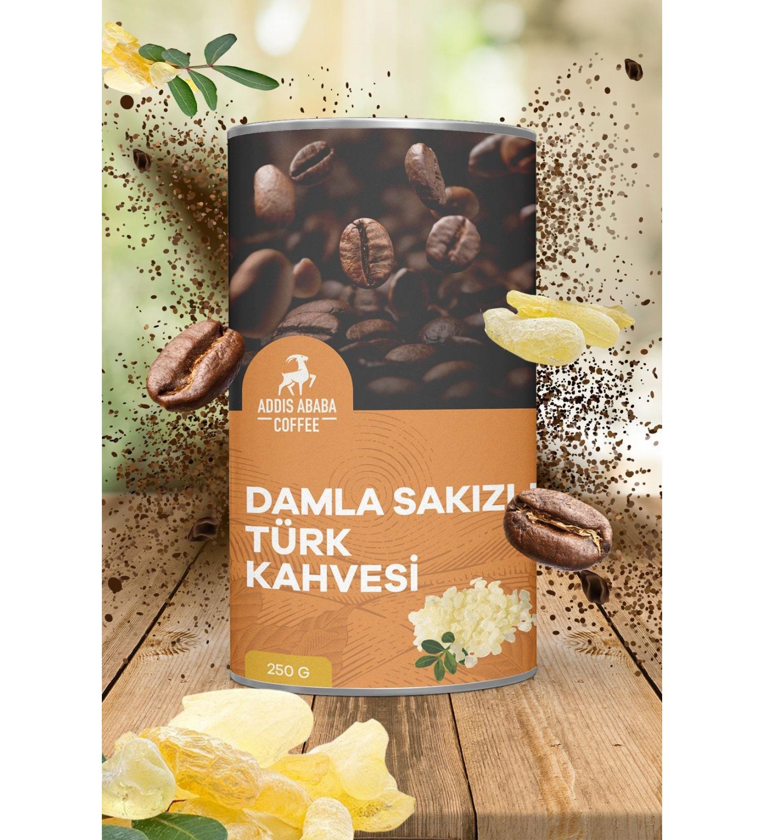 Addis Ababa Coffee Mastic Turkish Coffee 250 gr