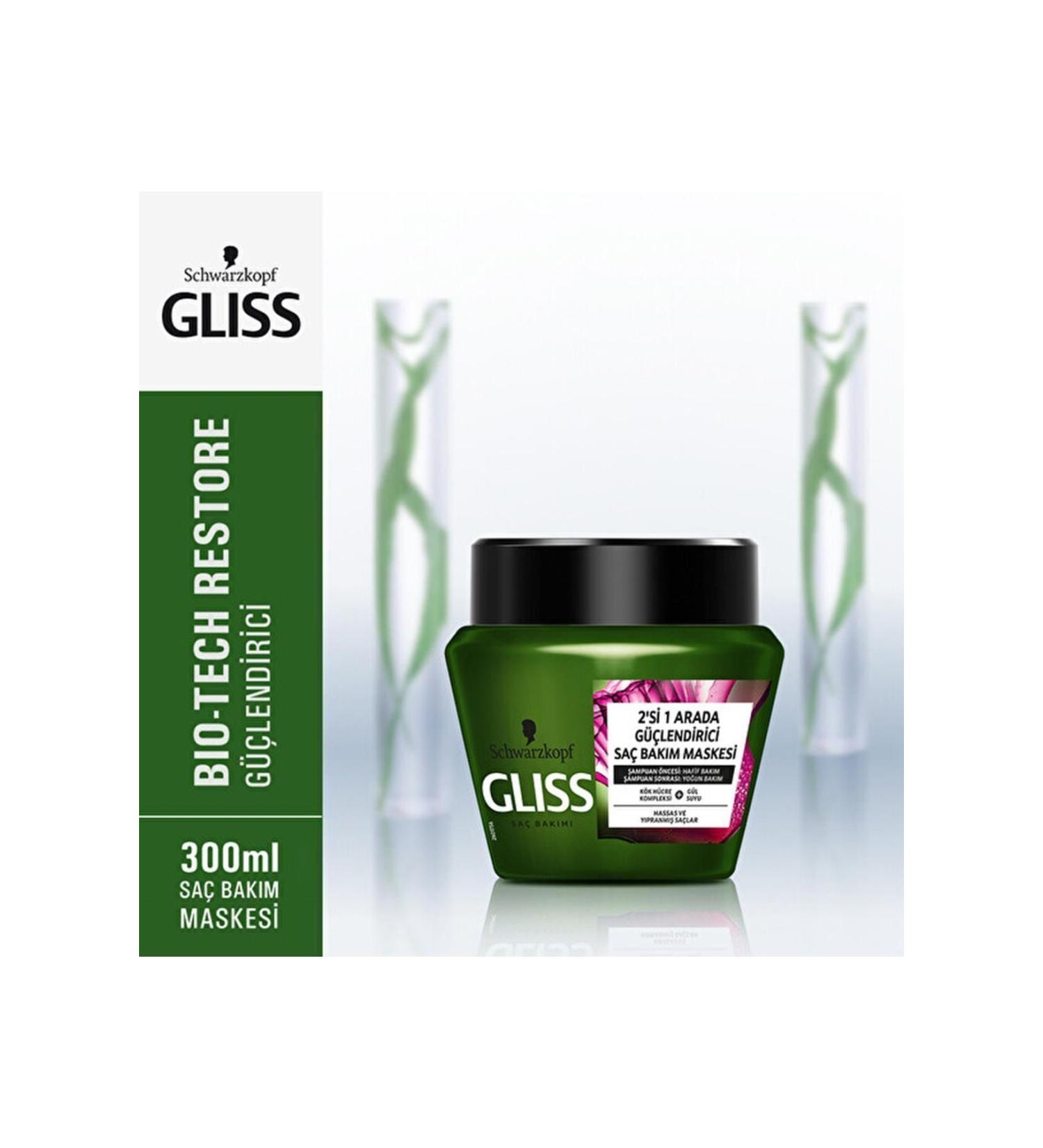 Gliss Brand: Schwarzkopf Bio-tech Hair Care Mask 300 Ml Category: Hair Mask