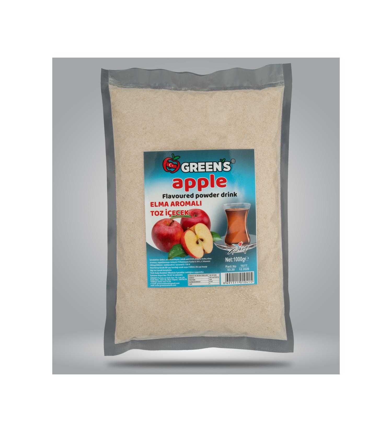 Green's Red Apple Flavored Powder Tea 1000 gr