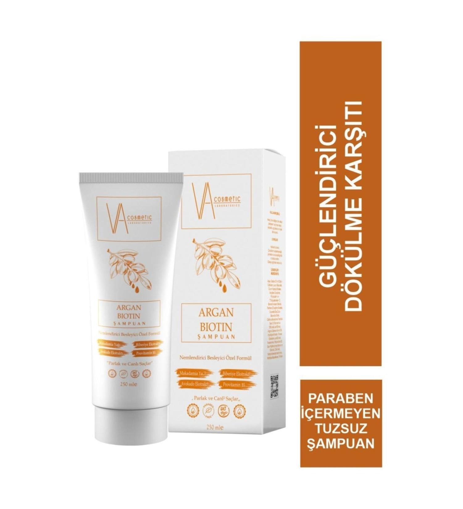 VA COSMETIC Va Cosmetic Argan Biotin Shampoo 250 ml