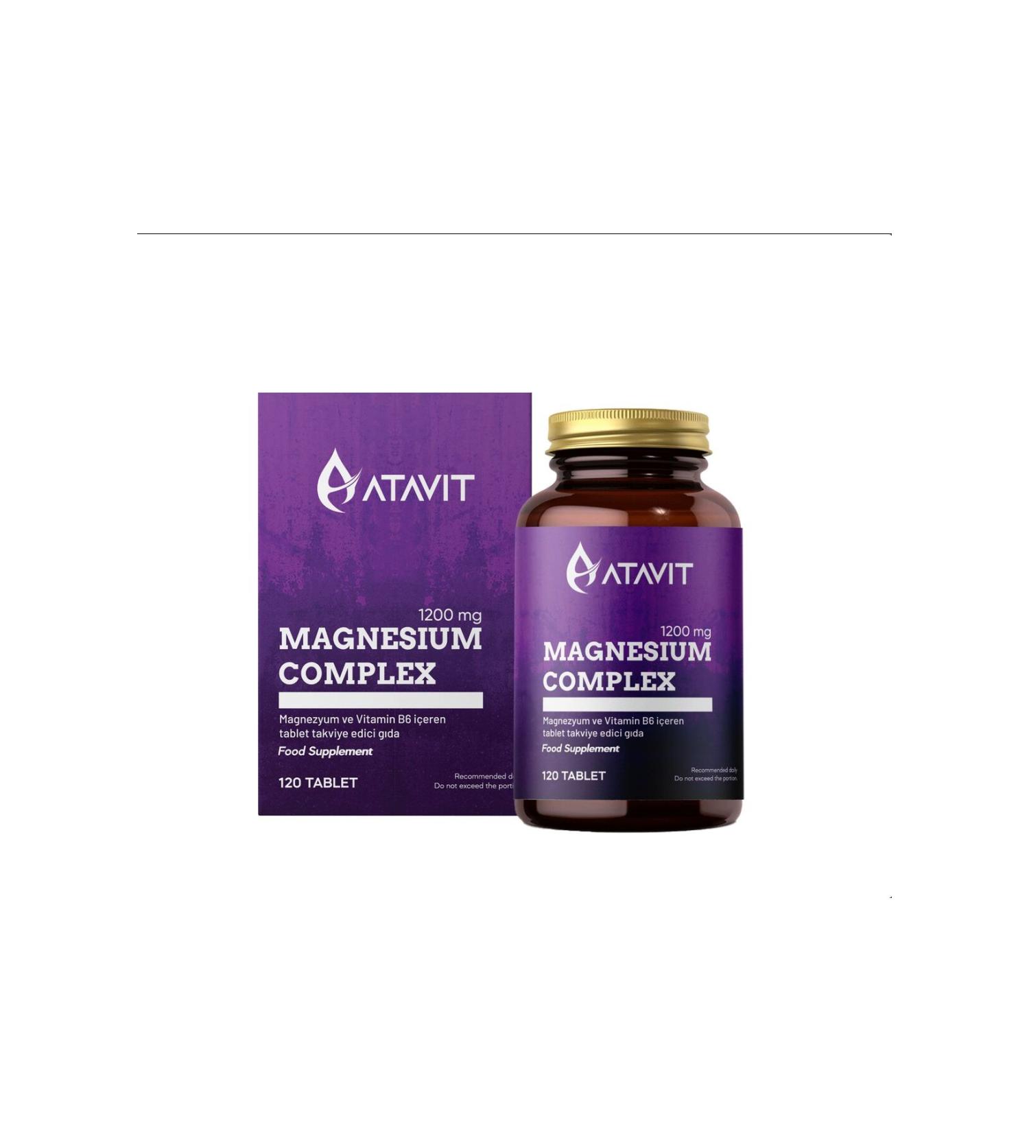 Atavit ATAV T MAGNESIUM COMPLEX 120 TABLET