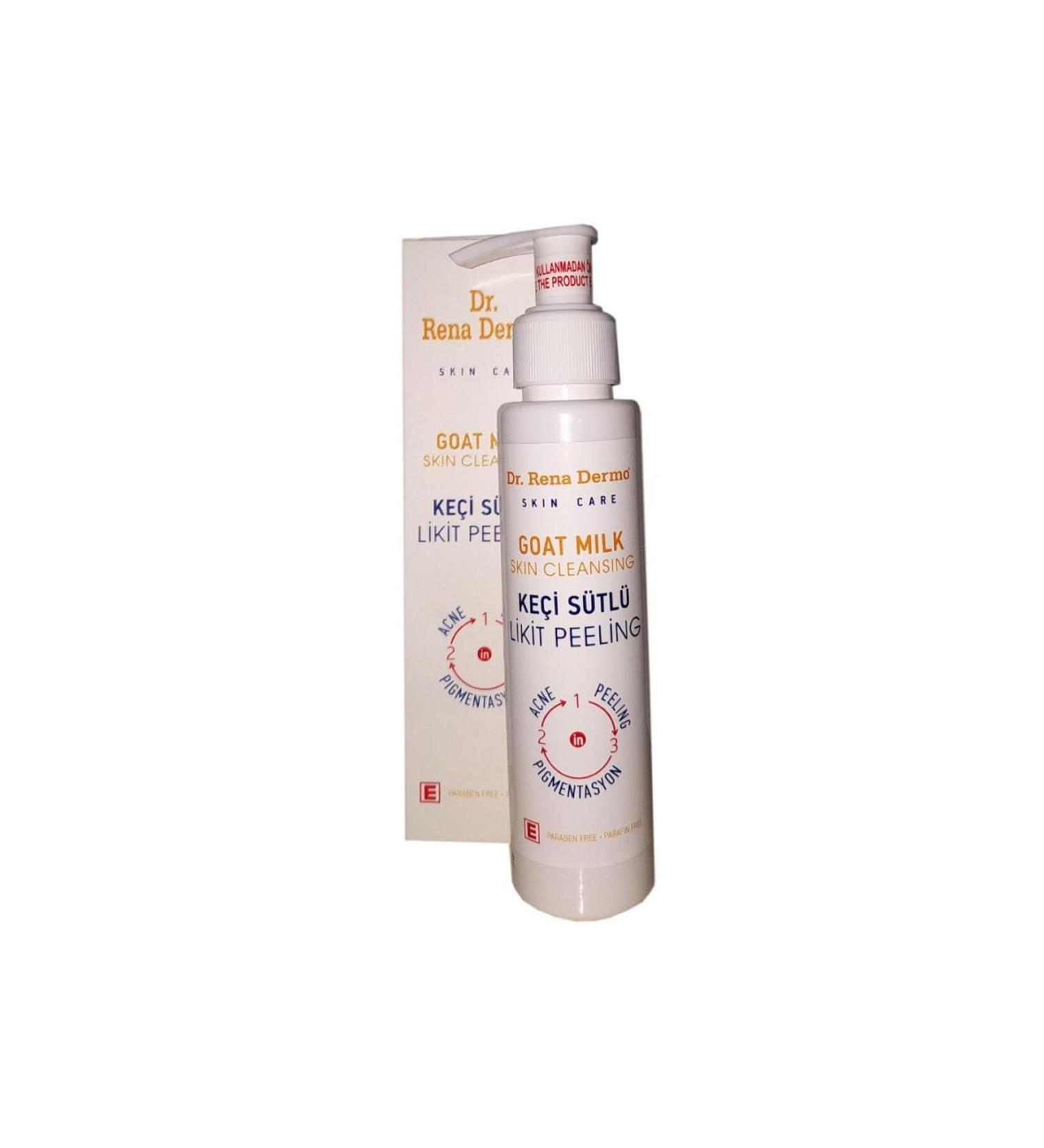 Ermo Dr.rena D Goat Milk Liquid Peeling 125 Ml Acne Pimple Blemish - Buy Online on GoSupps.com
