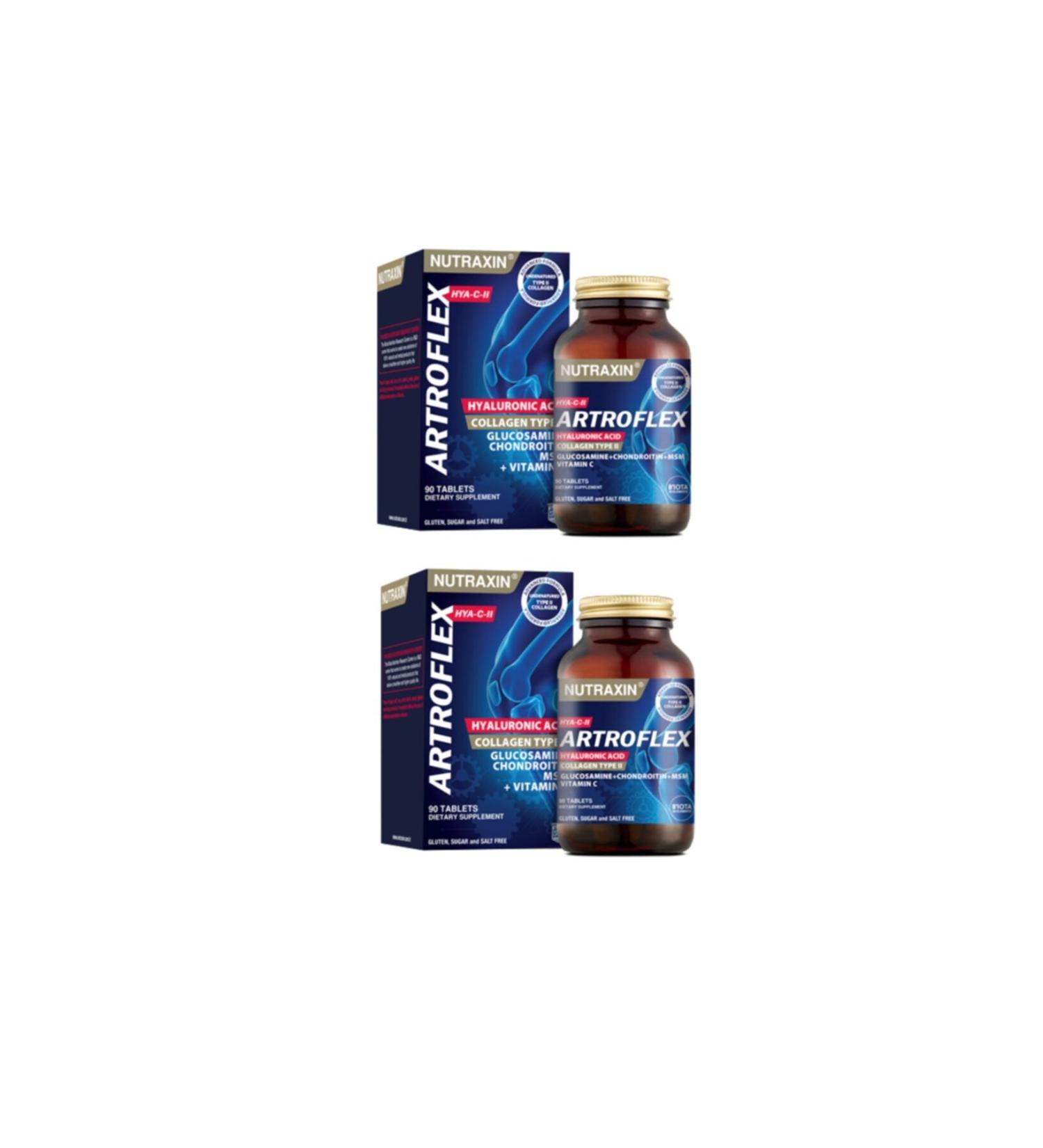 Nutraxin Artroflex Hya-c-ii 90 Tablets X2 Pieces