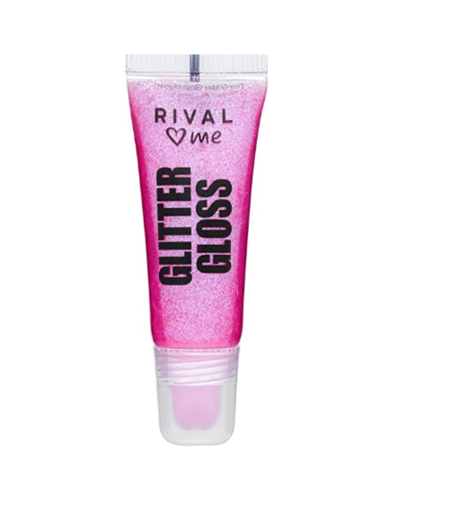 Rival Loves Me Lipgloss Glitter No.02 8 ml Shimmery Glitter
