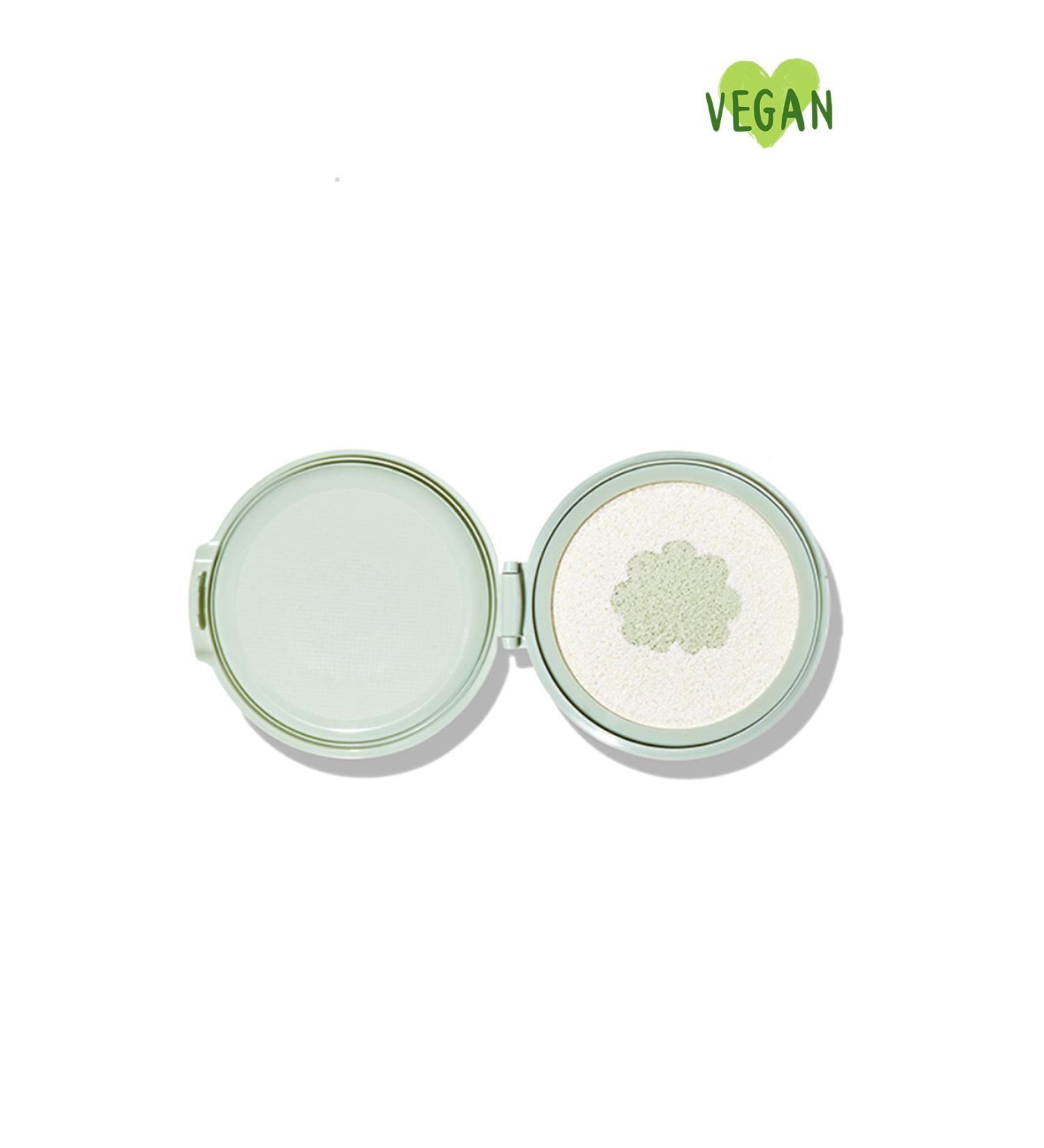 The Saem Vegan Eco Earth Cica Tone Equalizing Sun Cushion (Inner Refill) Spf50 Pa - Buy Online on GoSupps.com
