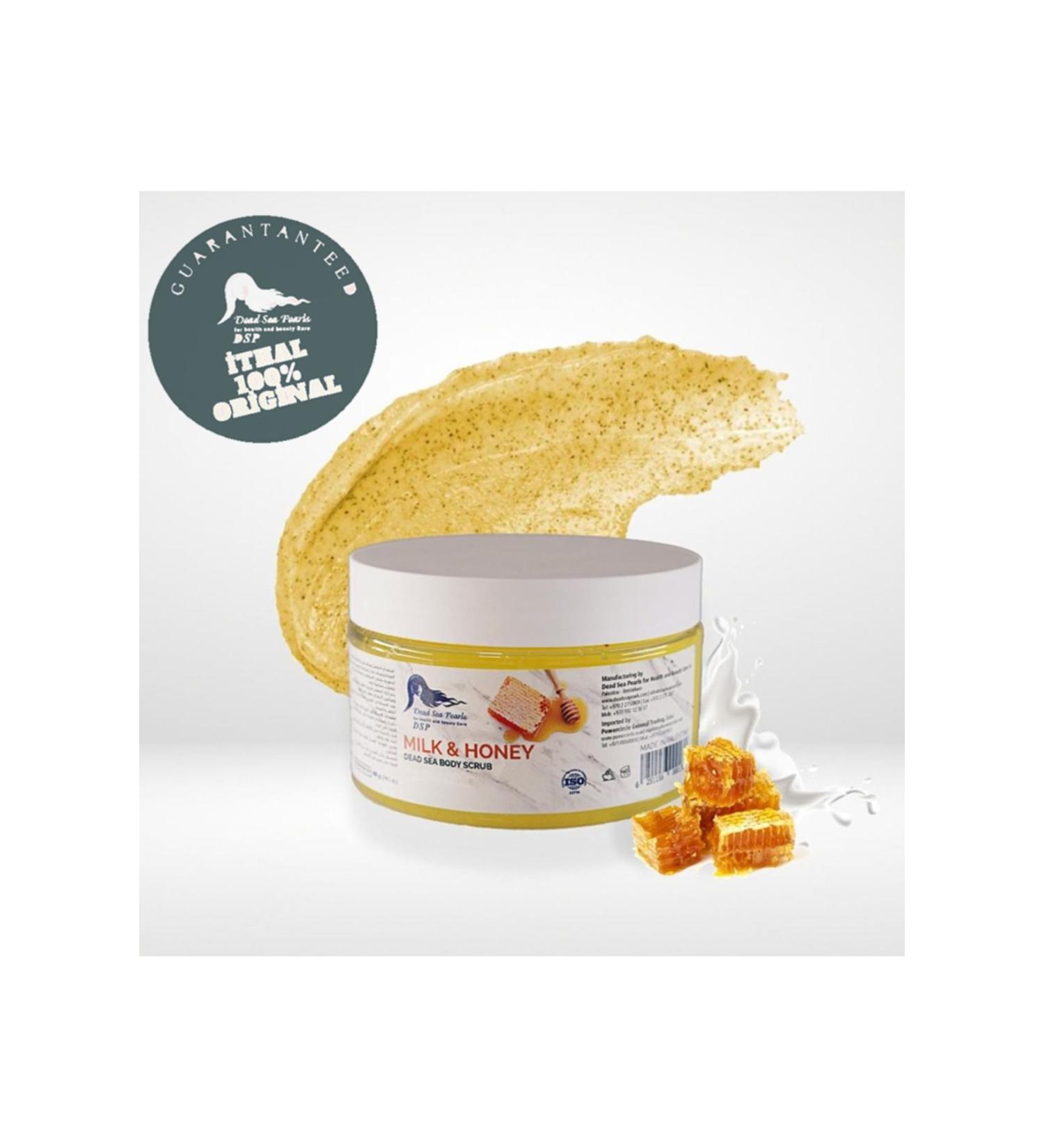 Dead Sea Pearls Body Peeling Milk & Honey 400 Gr.