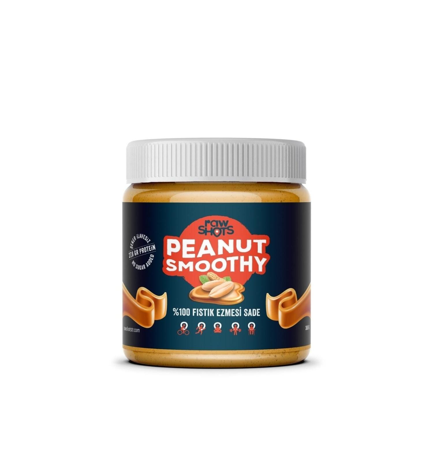 Raw Shots Peanut Smoothy 0 Peanut Butter 360g