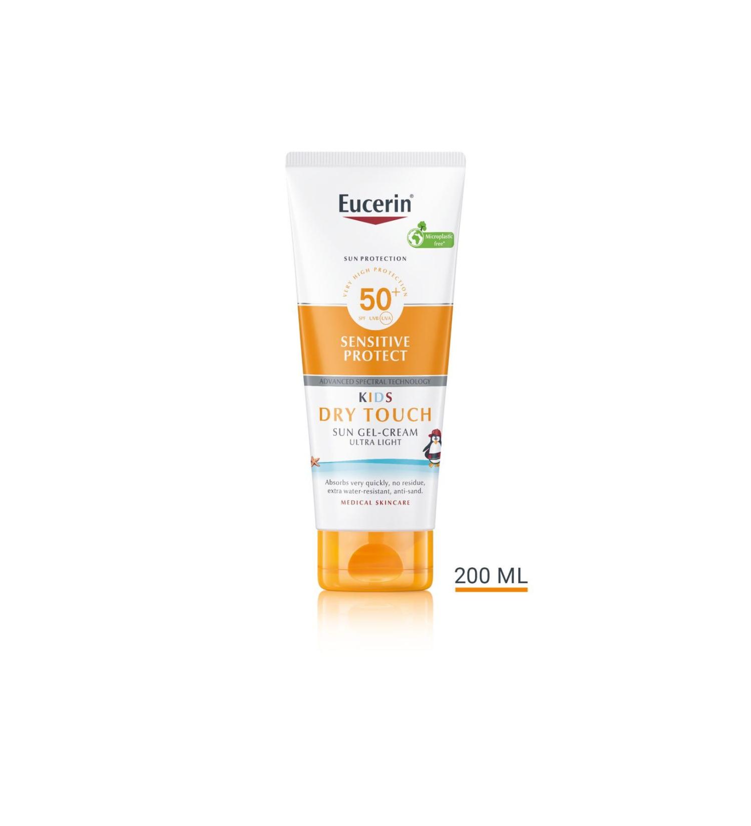 Eucerin Sensitive Protection Sunscreen Gel-Cream for Children SPF50+ 200 ml
