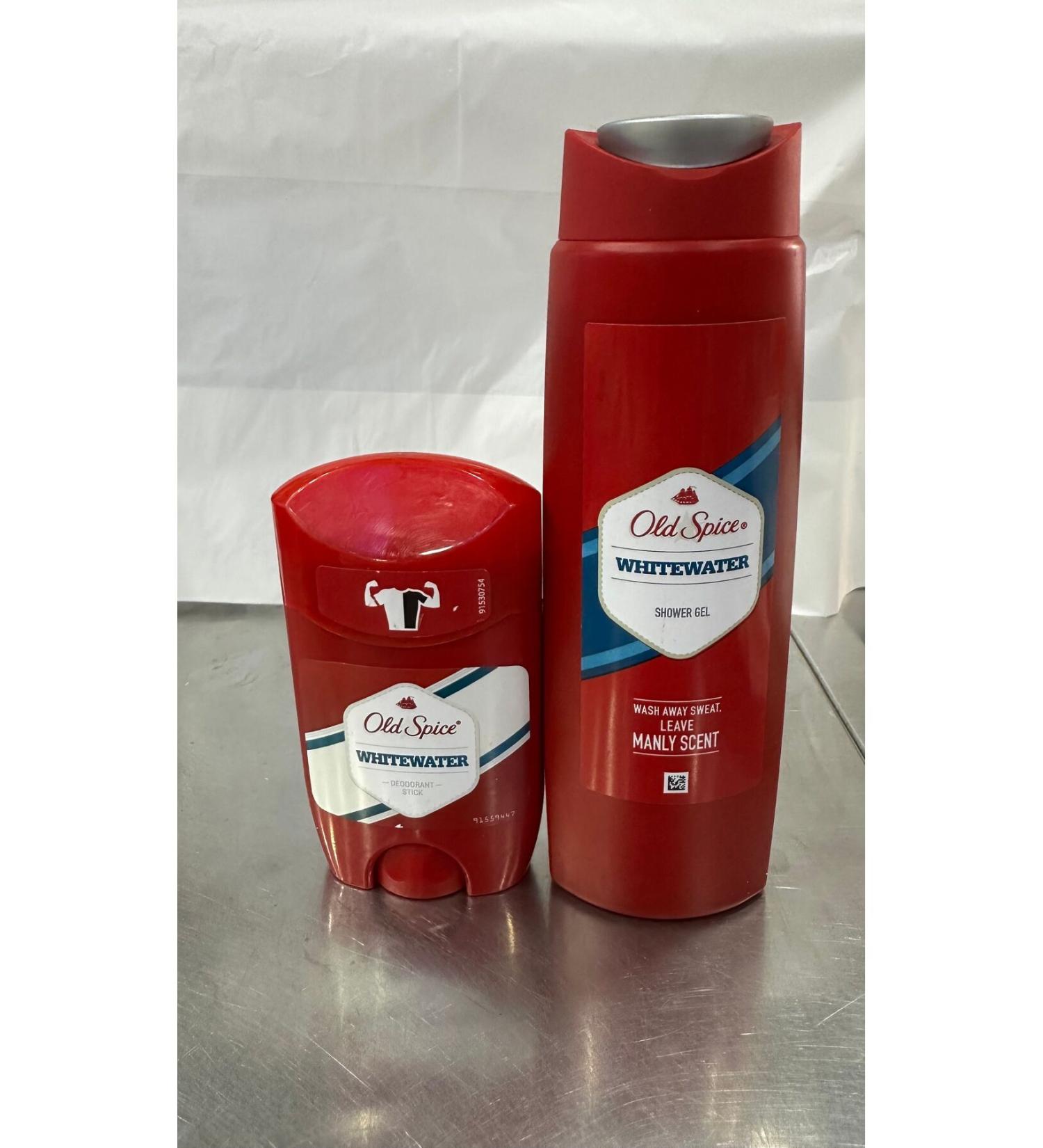 Old Spice shower gel 250 ml + stick whitewater