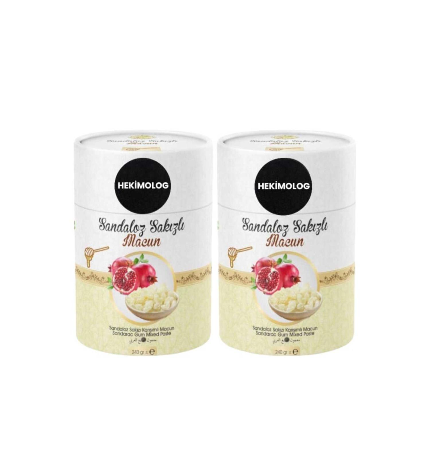 2 Pieces Sandaloz Gum Supported Form and Paste Original Hologram Product