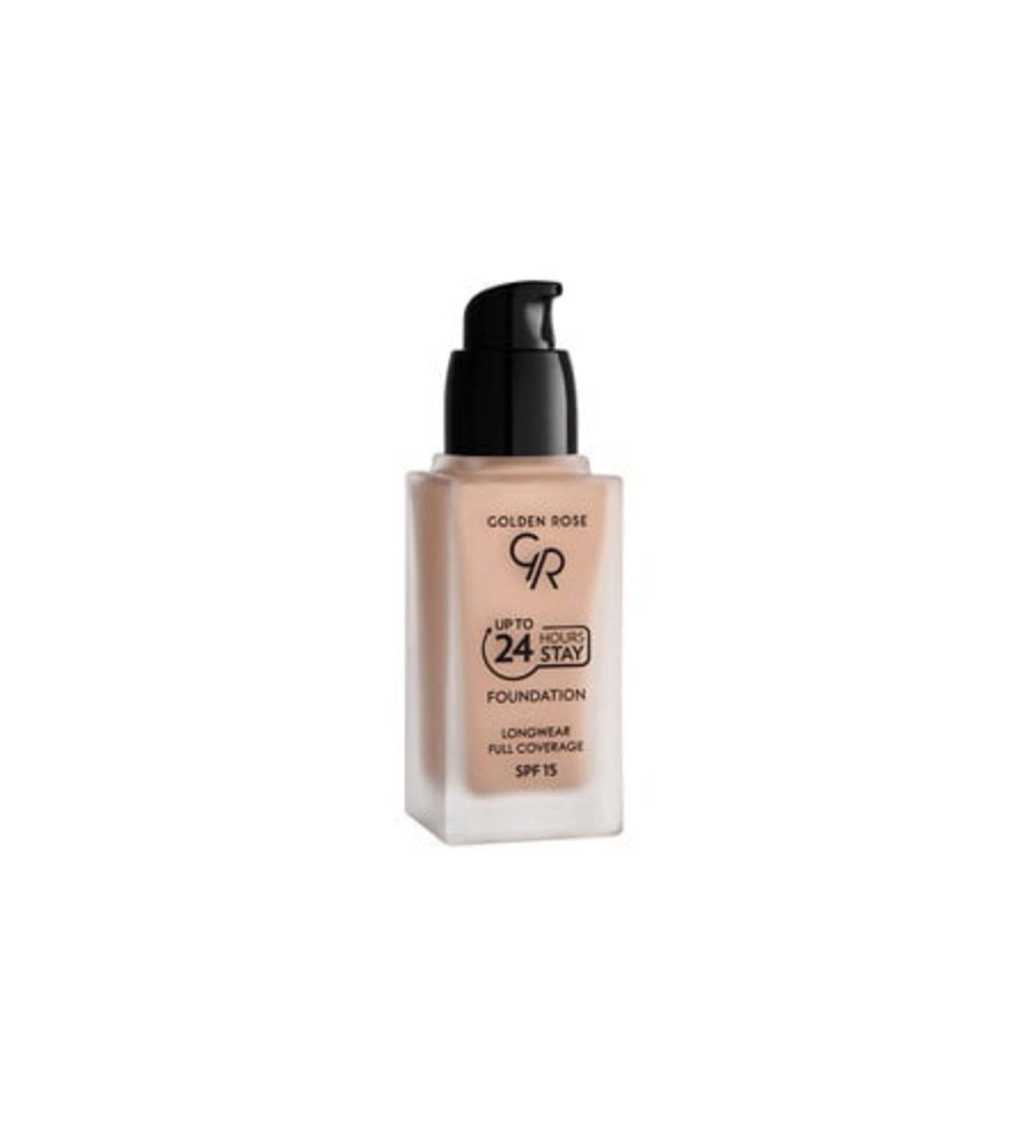 Baby ( CLAY MASK GIFT ) Golden Rose Up To 24 Hours Stay Foundation No:07 ( 1 PIECE )