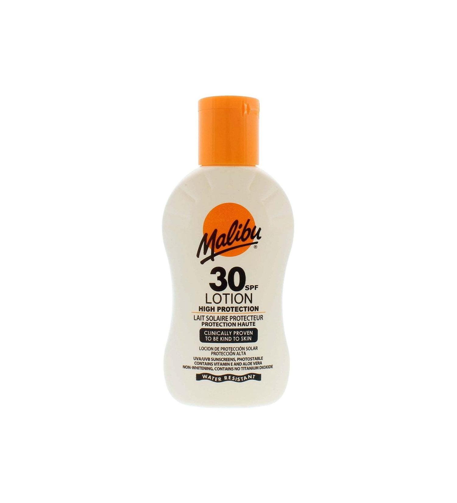 Malibu High Protection Sunscreen Lotion Spf 30 100ml