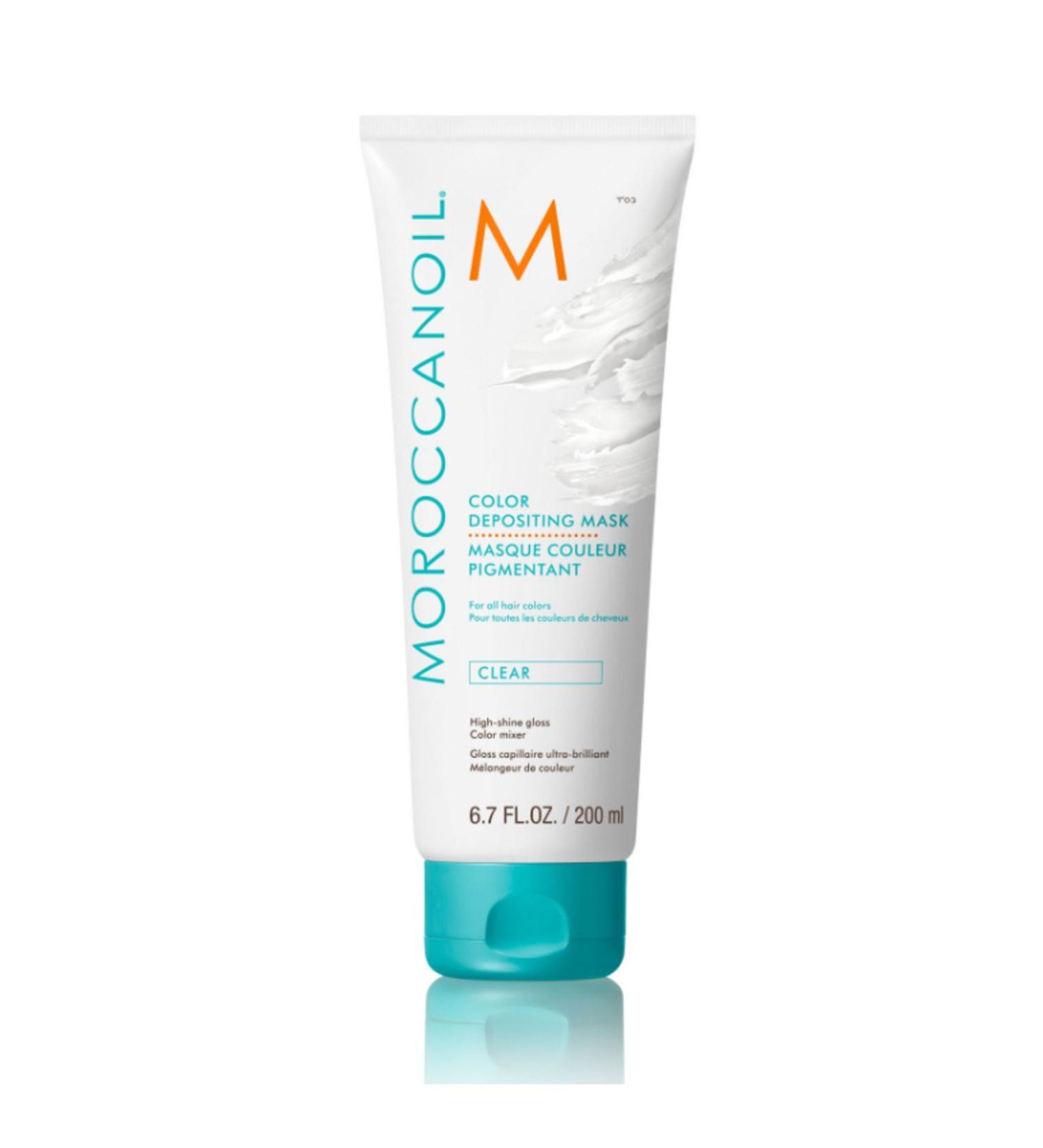 Moroccanoil Color Depositing Color Refreshing Mask Clear For Blonde Hair 200ml - Buy Online on GoSupps.com