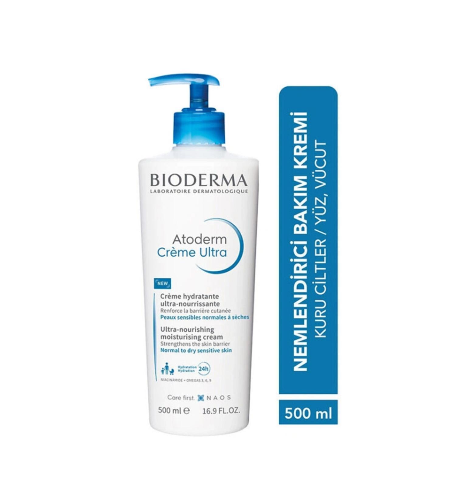 Bioderma Atoderm Cream Ultra 500 ml - Buy Online on GoSupps.com