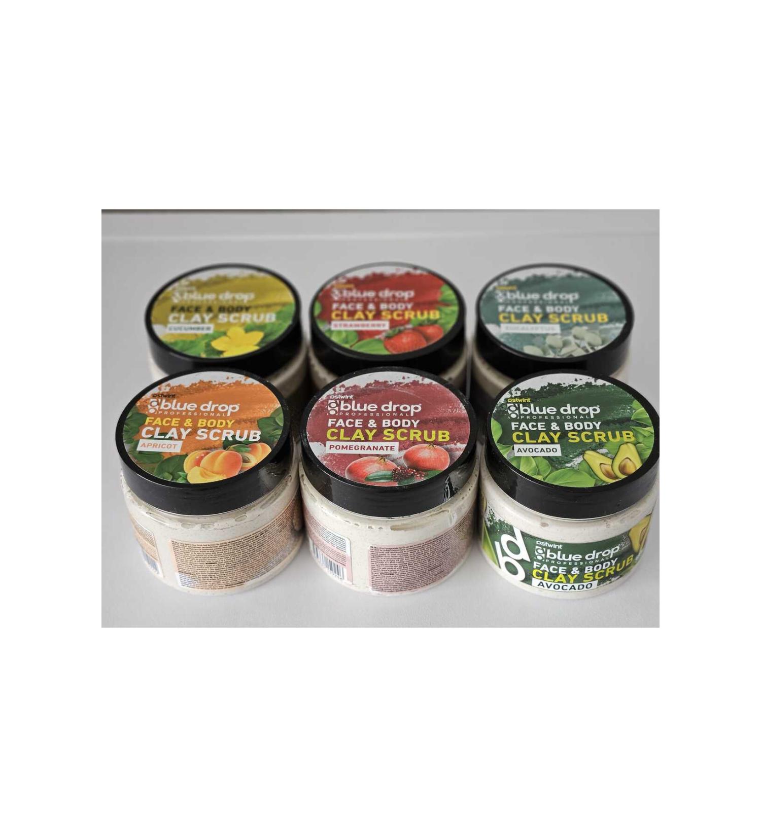 Ostwint Blue Drop Face and Body Face and Body Clay Scrub 6 Mix - Buy Online on GoSupps.com